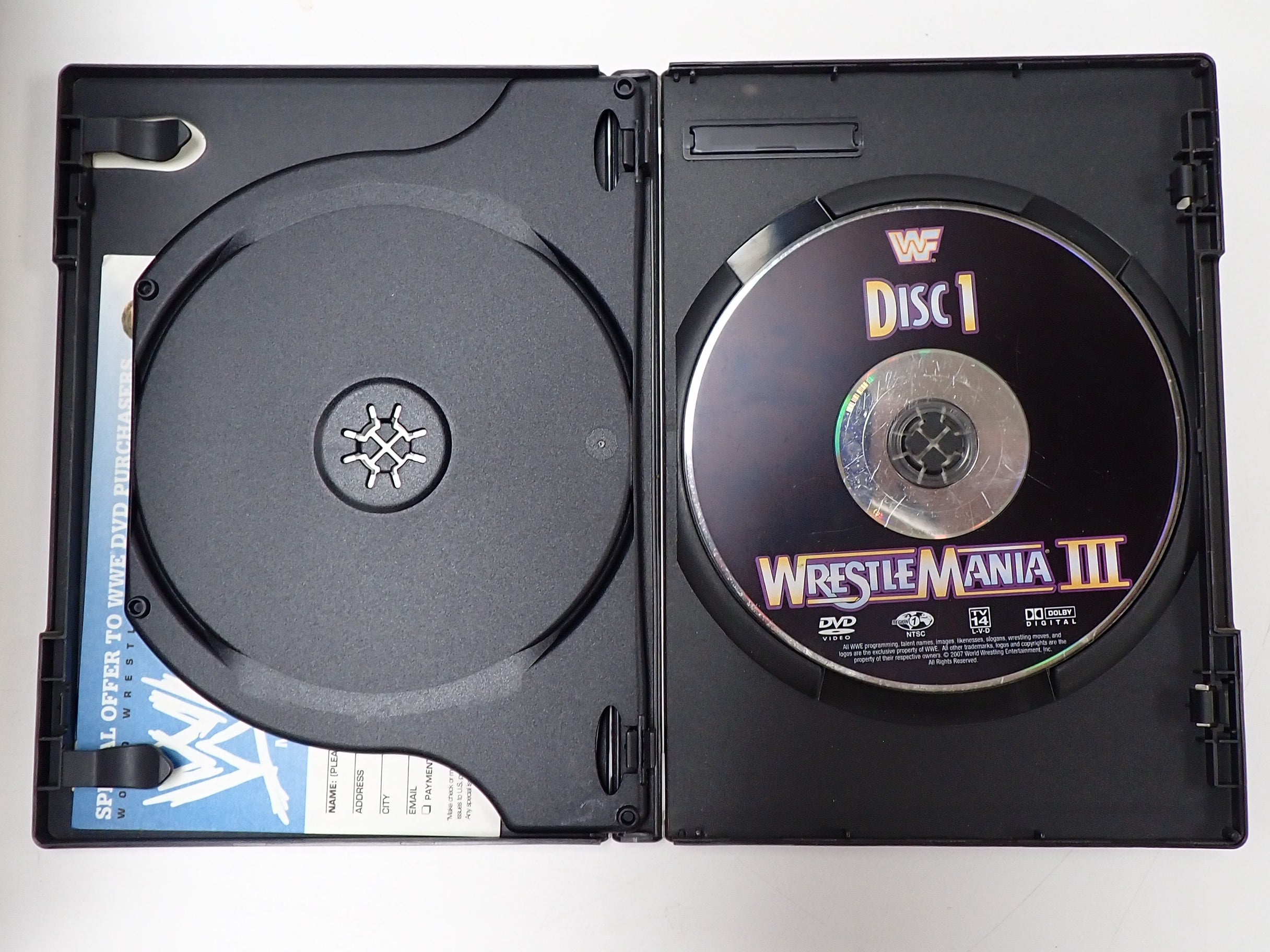 Wrestlemania III 1987 (Hulk Hogan Vs. Andre the Giant) - DVD [Pre-Owned]