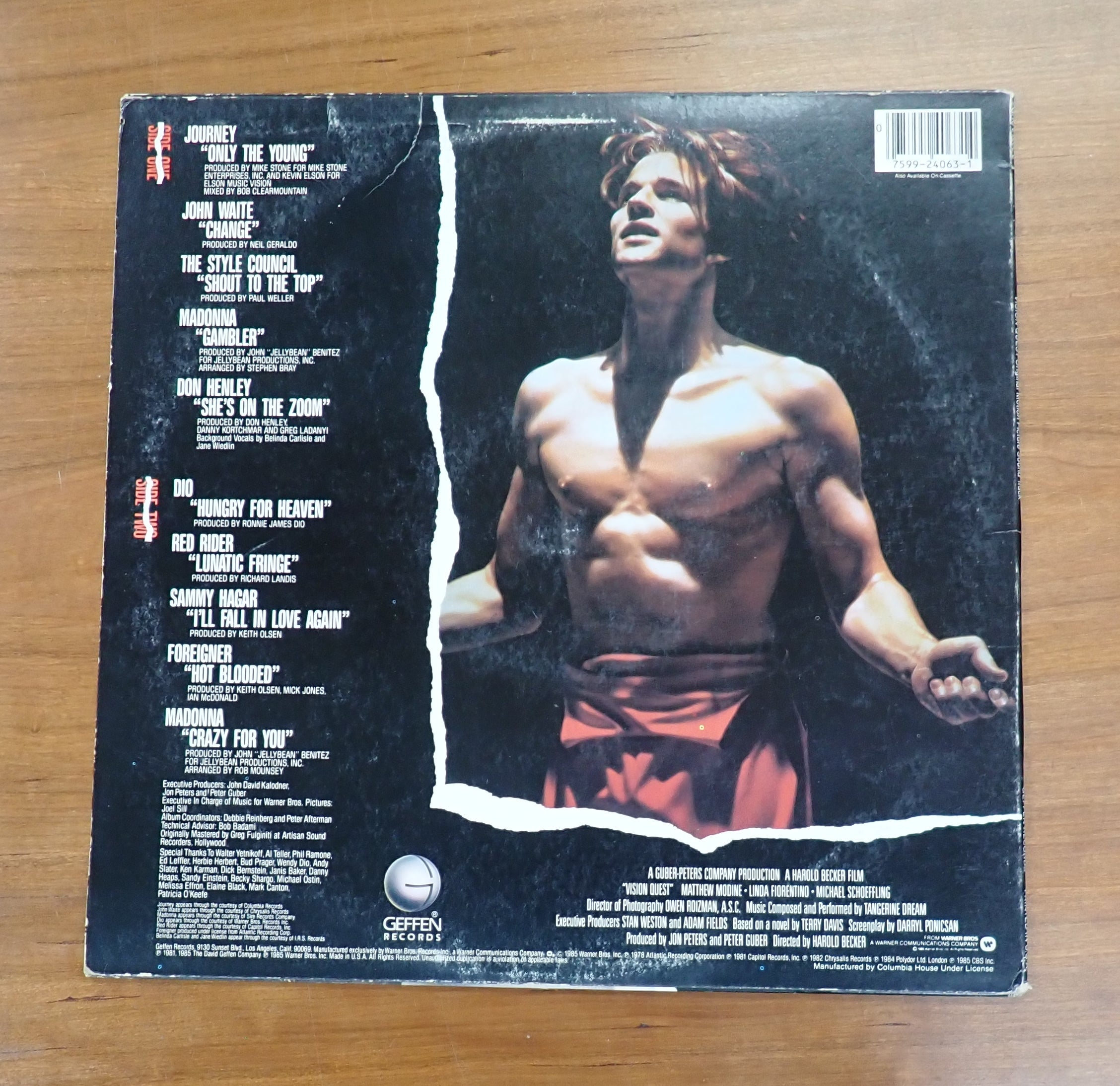 Vision Quest - Soundtrack