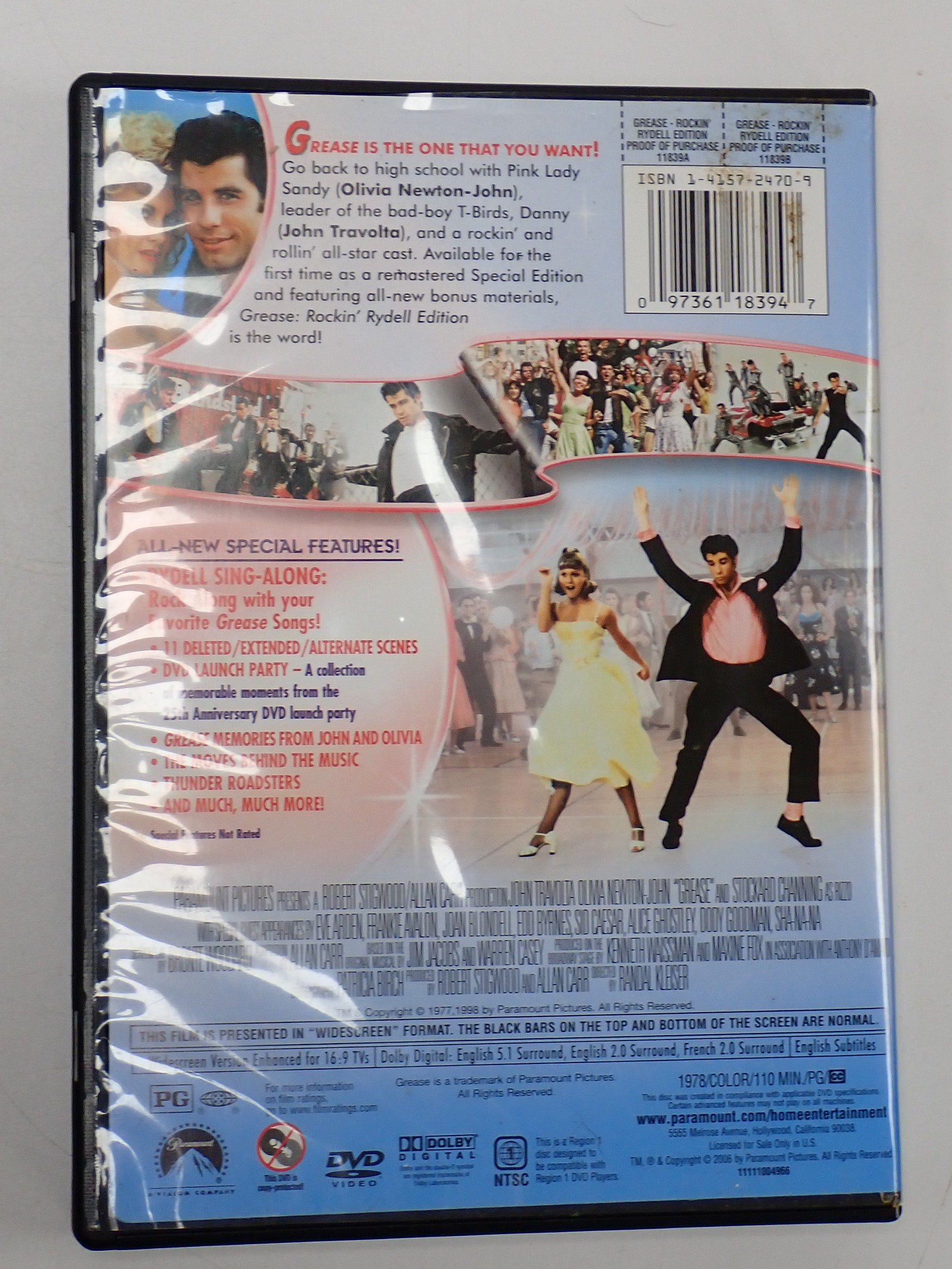 Grease (Rockin' Rydell Edition) - DVD [Pre-Owned]