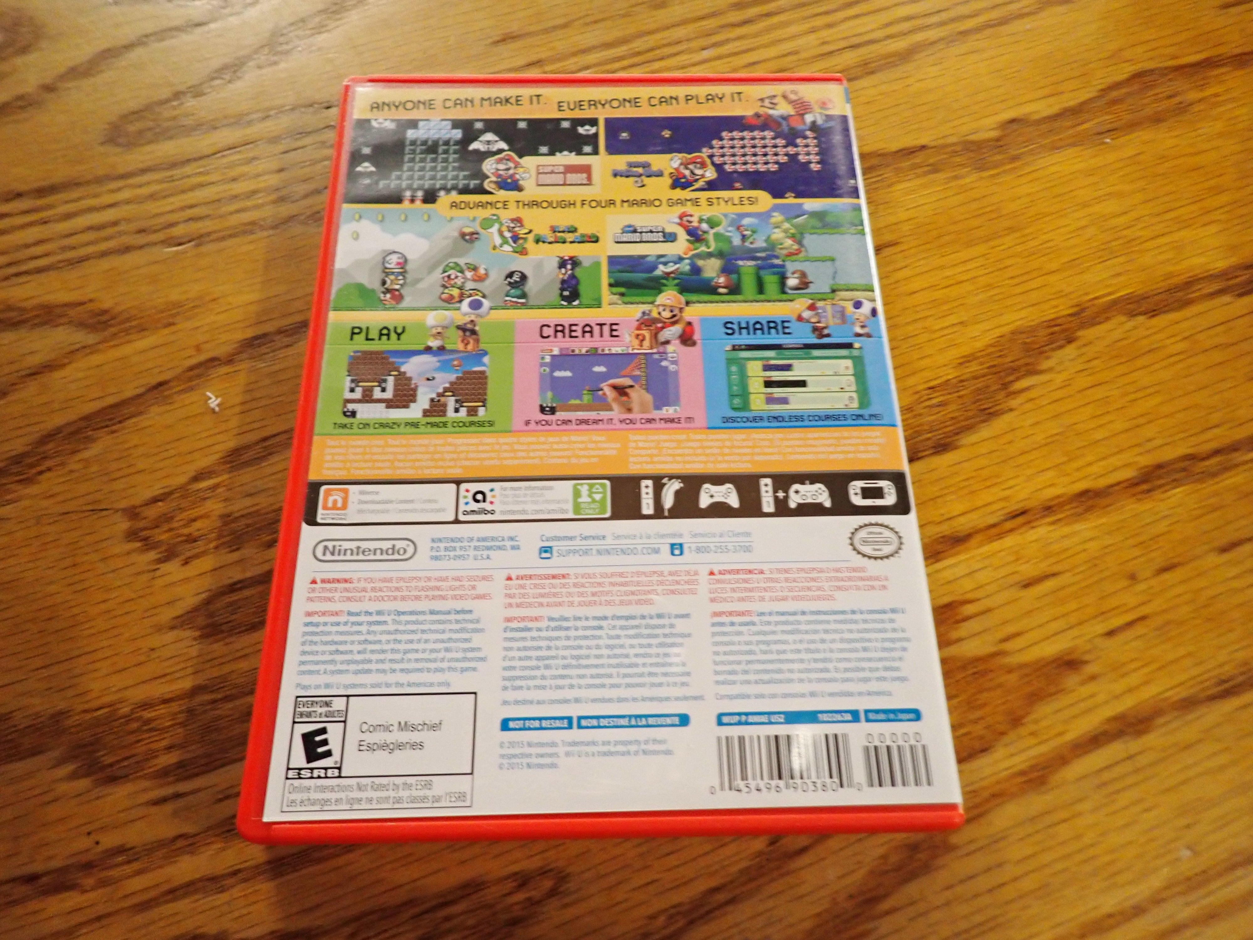 Super Mario Maker - Wii U