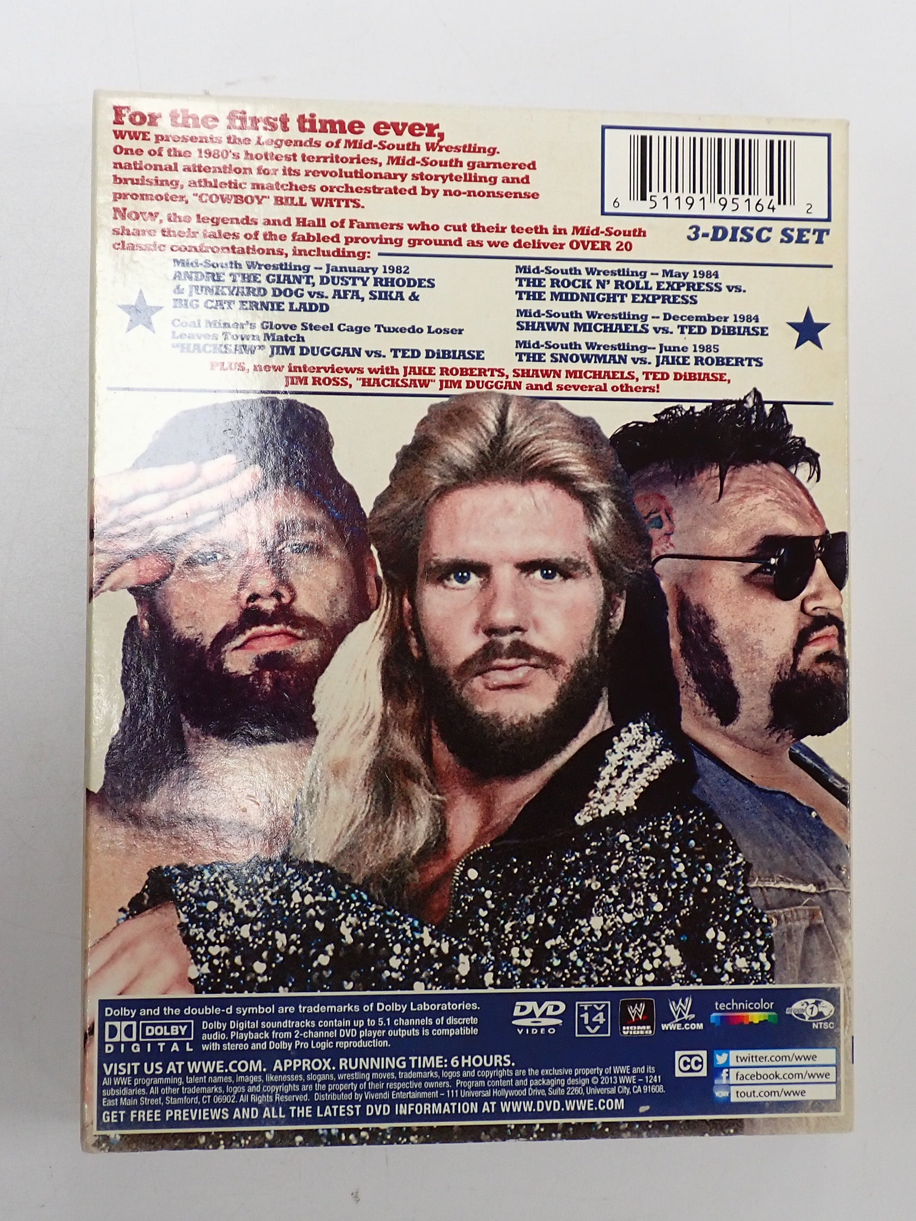 Legends of Mid-South Wrestling (3-Disc Set) - DVD [Pre-Owned]
