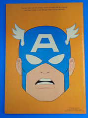 Captain America in "The Challenge of Super Sport" Giant Comic (1976)