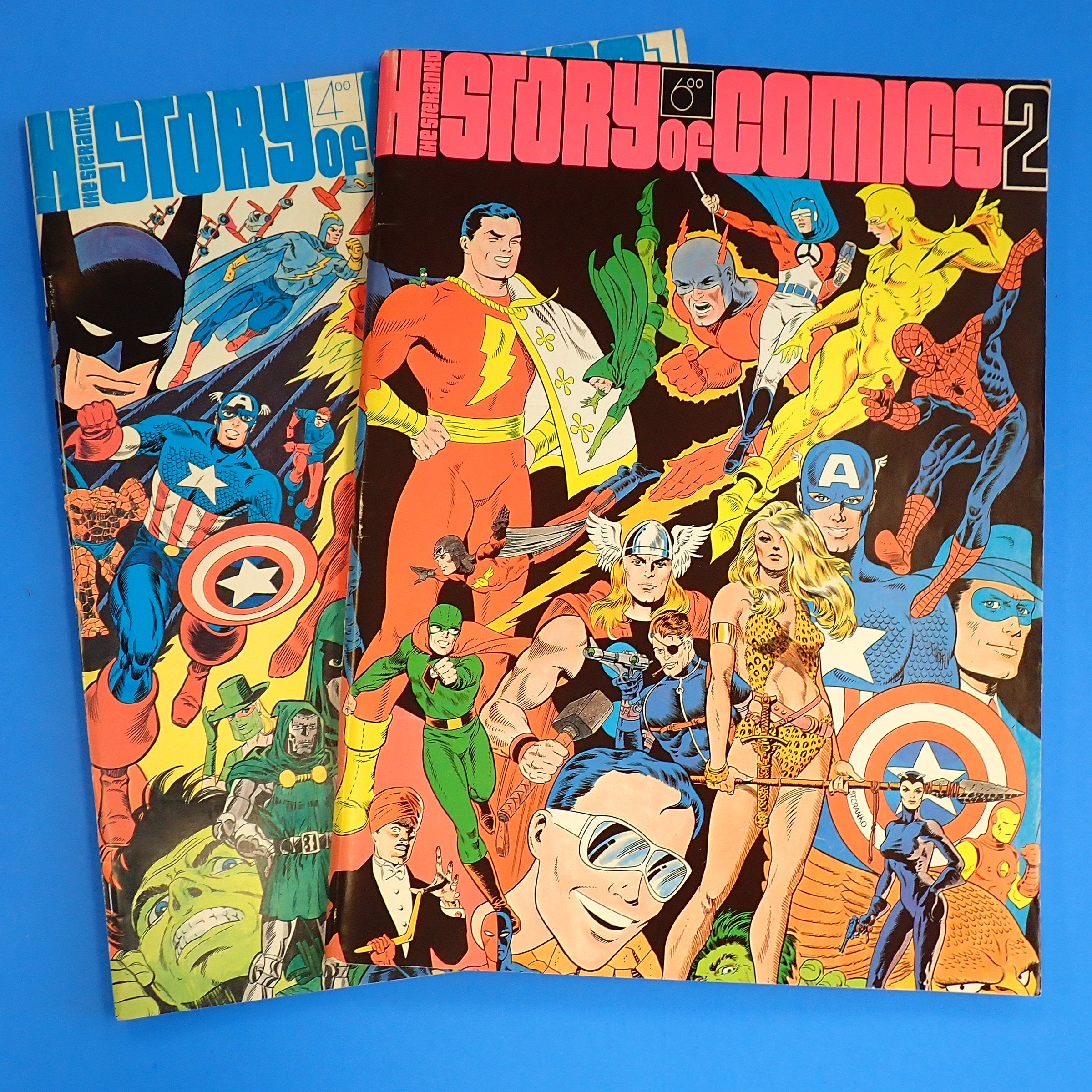 The Steranko History of Comics vol 1-2 (1970)