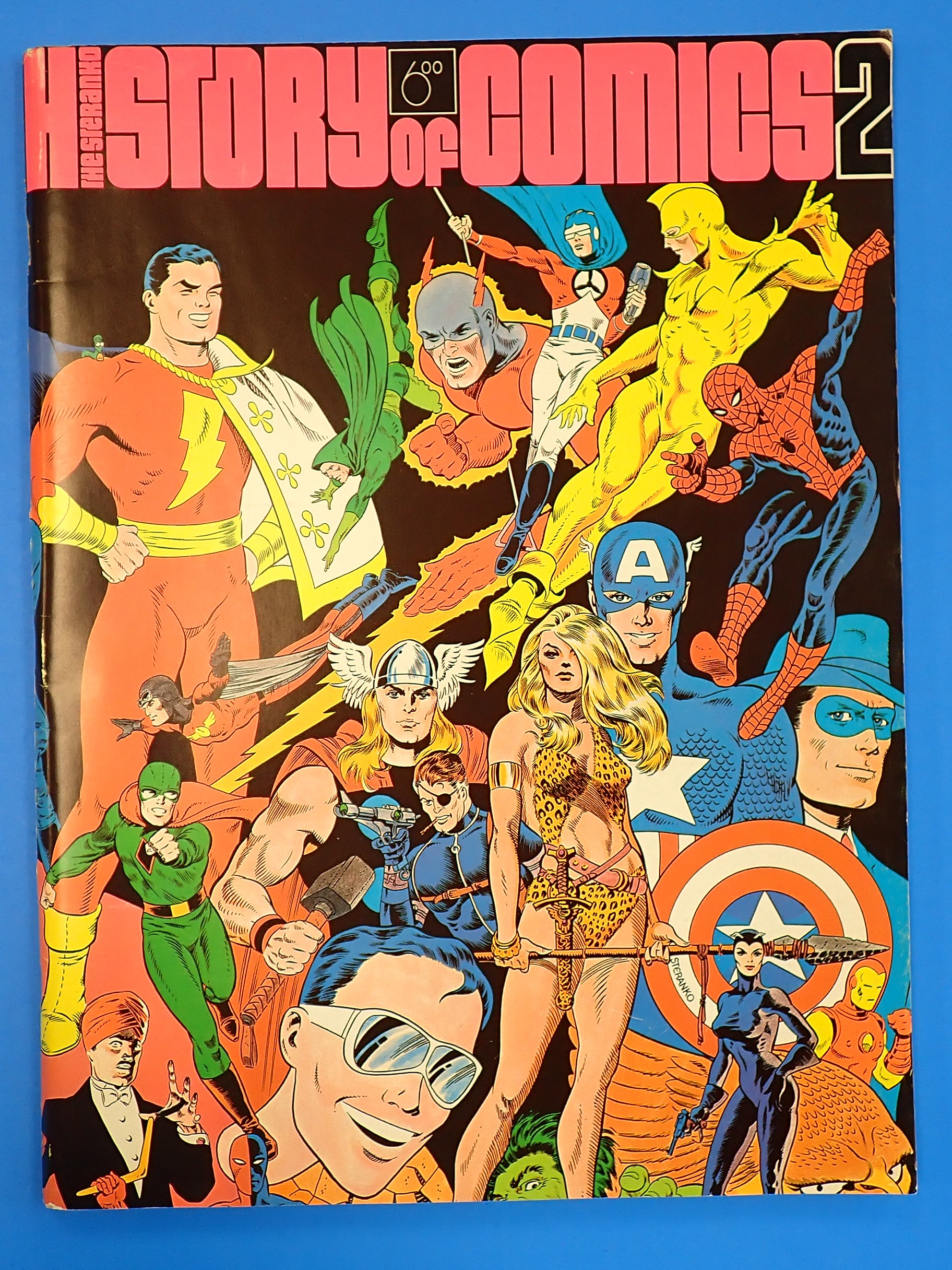 The Steranko History of Comics vol 1-2 (1970)