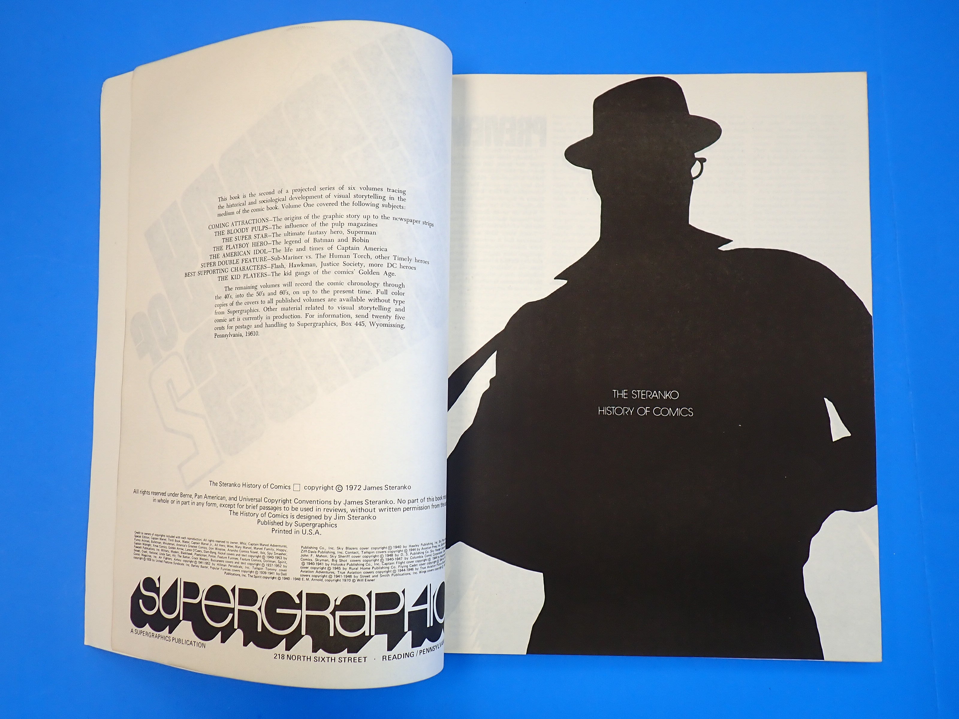 The Steranko History of Comics vol 1-2 (1970)