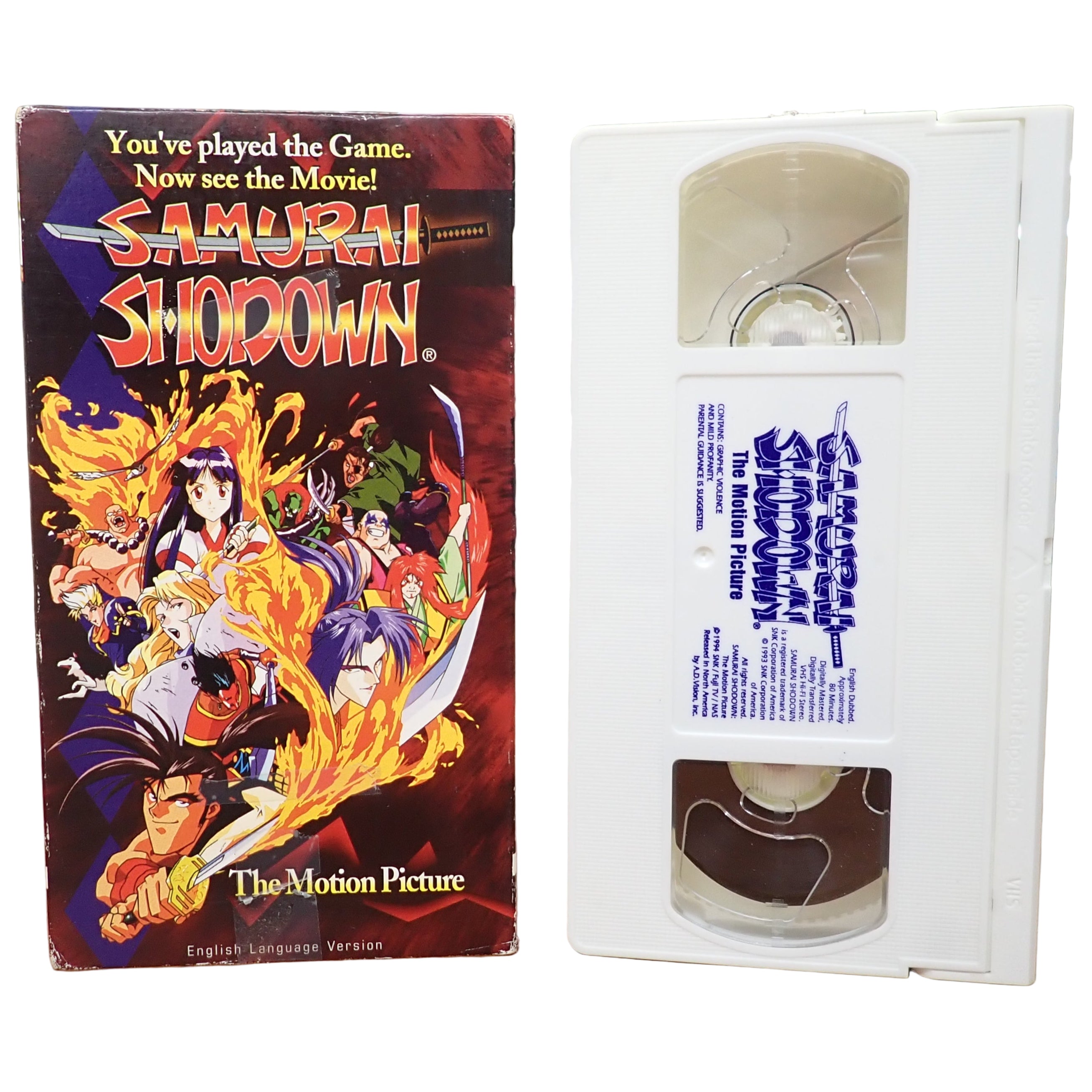 Samurai Showdown - VHS