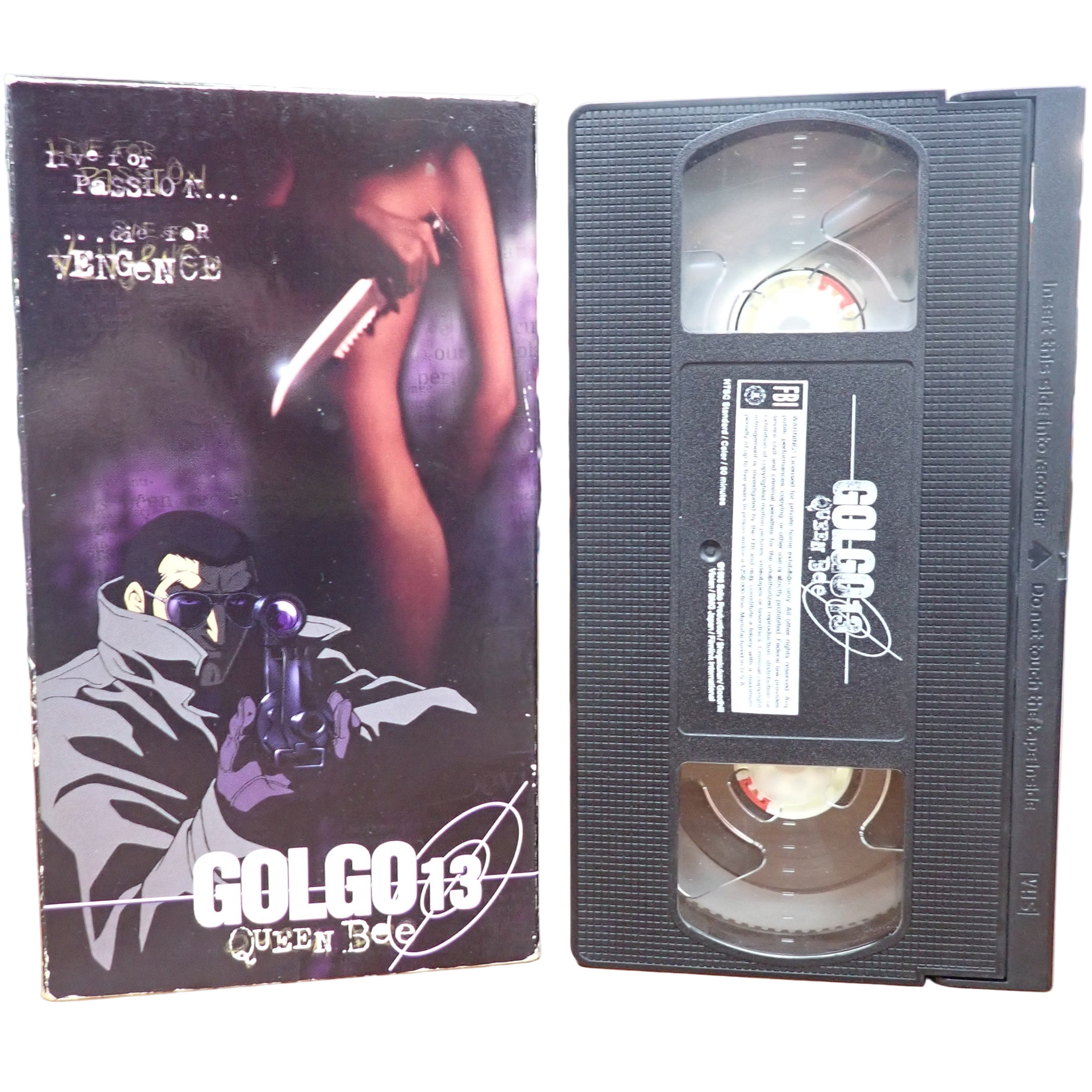 Golgo 13: Queen Bee - VHS