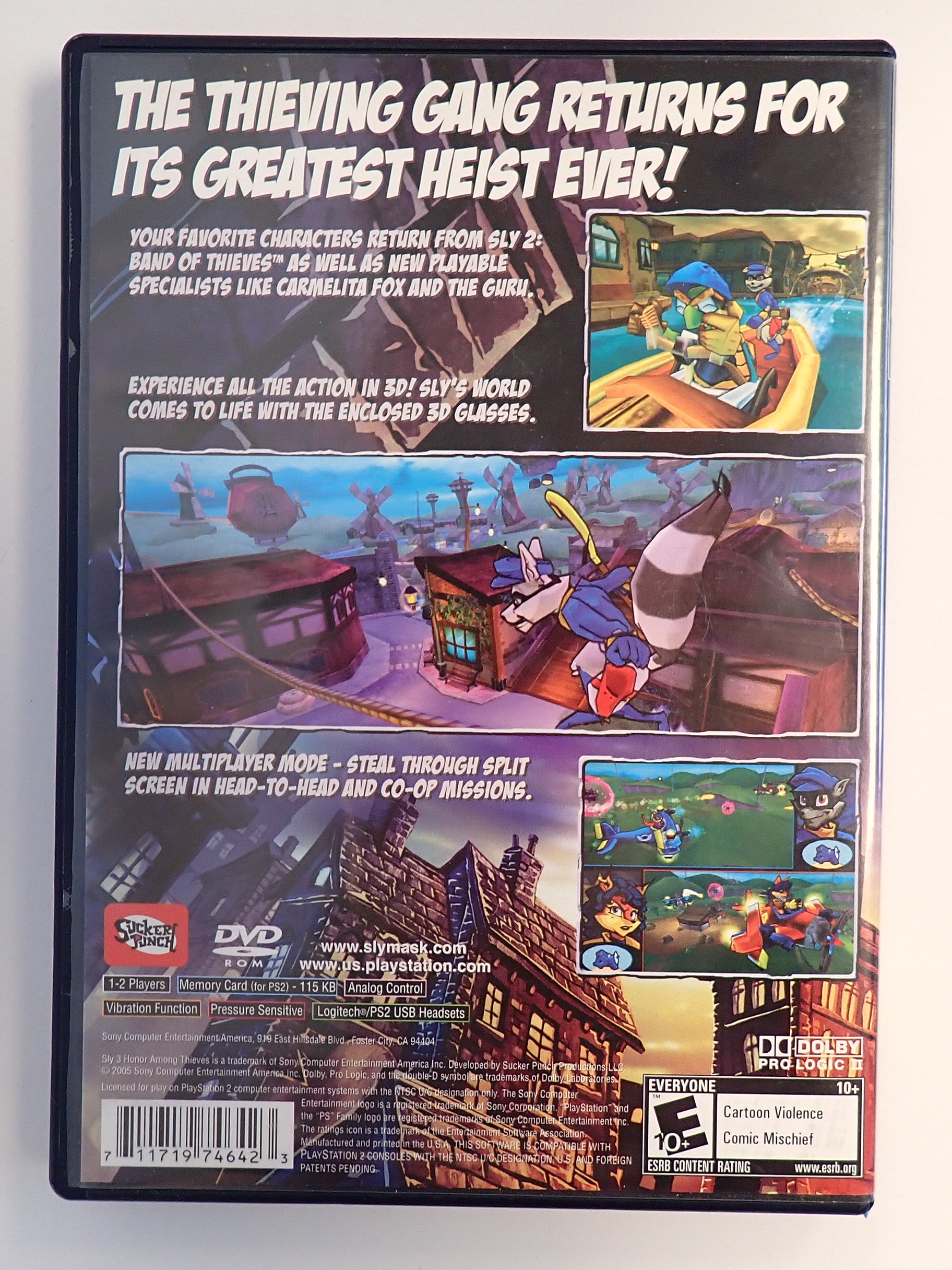 Sly 3 Honor Among Thieves - PS2