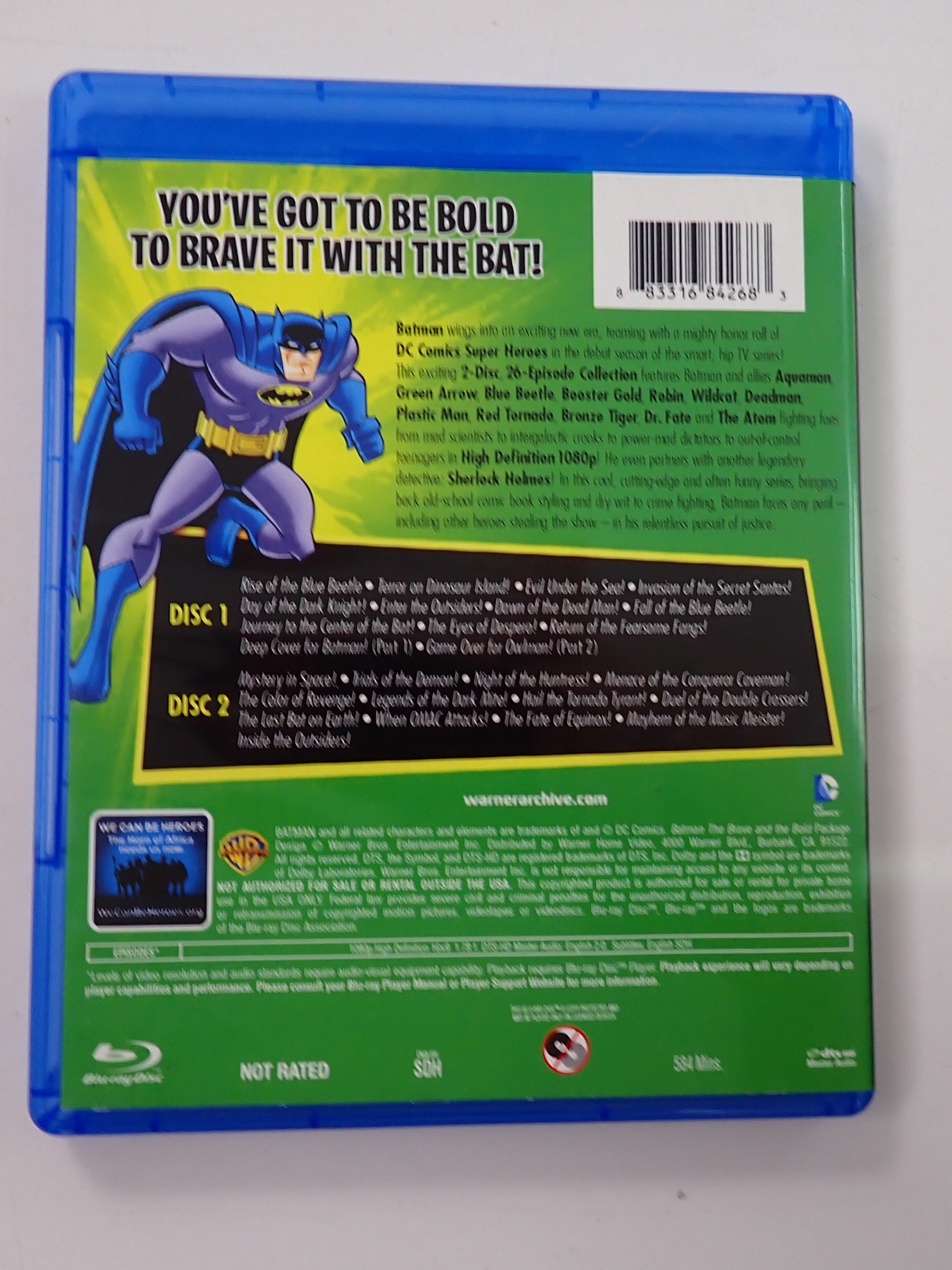 Batman the Brave and the Bold Season One, Two, and Three  - [Blu-Ray]