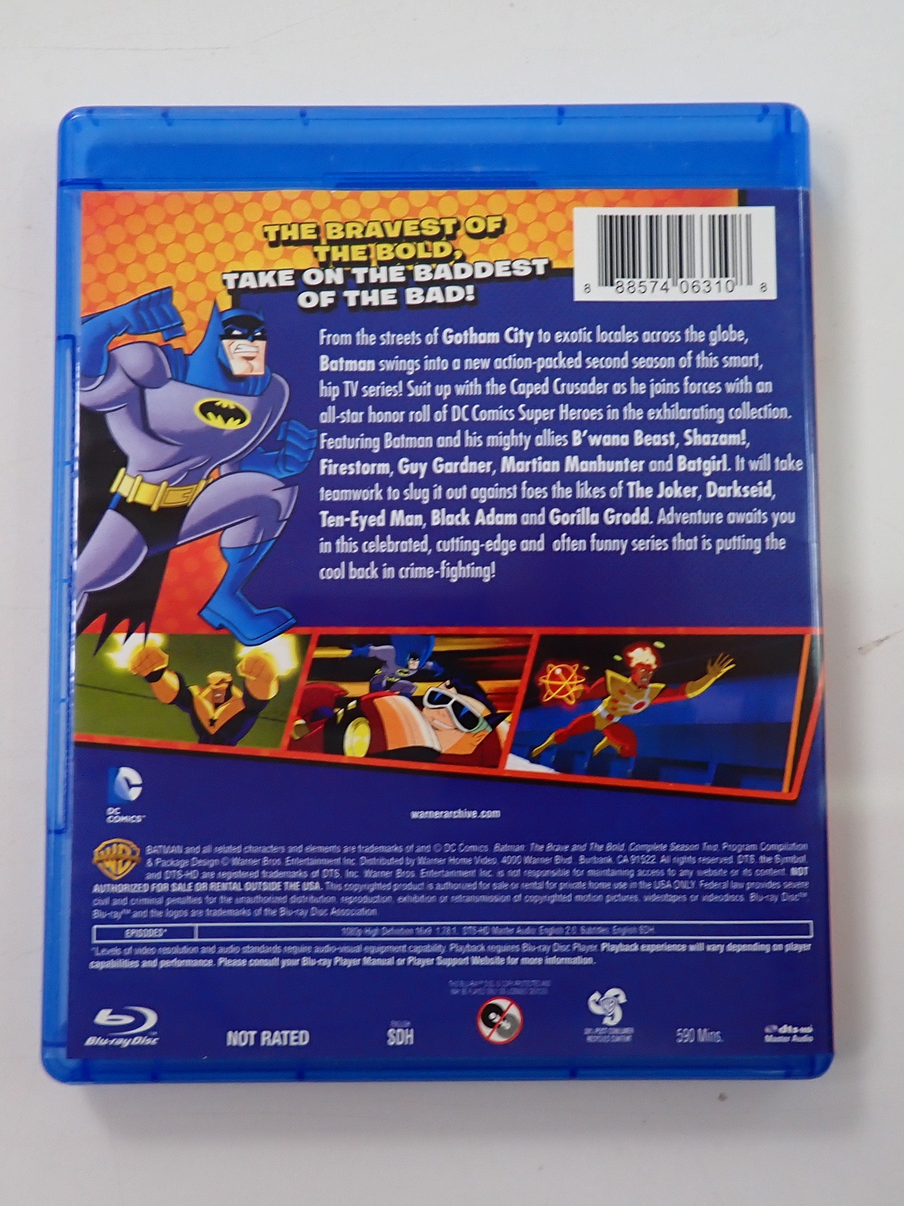 Batman the Brave and the Bold Season One, Two, and Three  - [Blu-Ray]