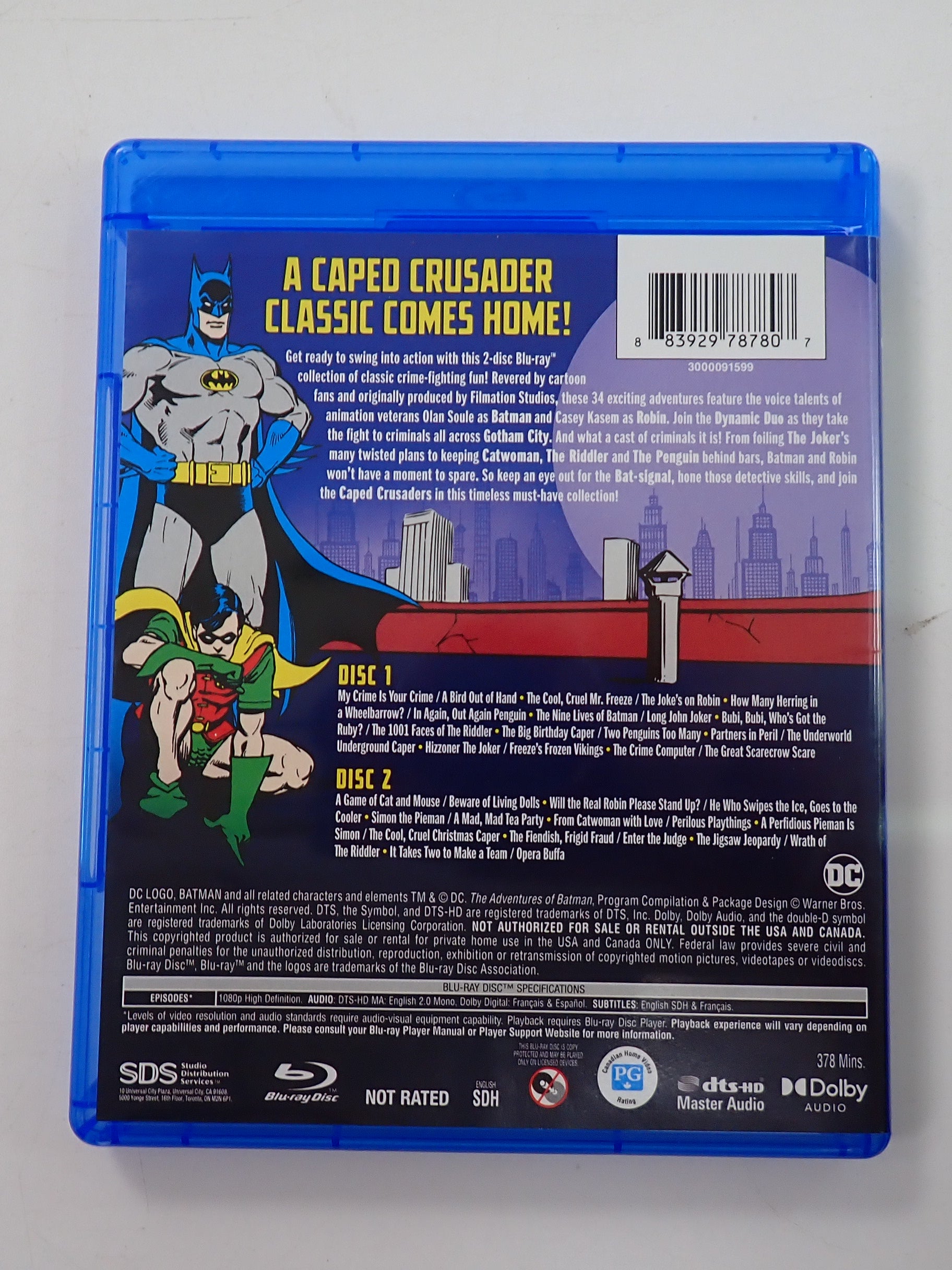 The Adventures of Batman - [Blu-Ray]