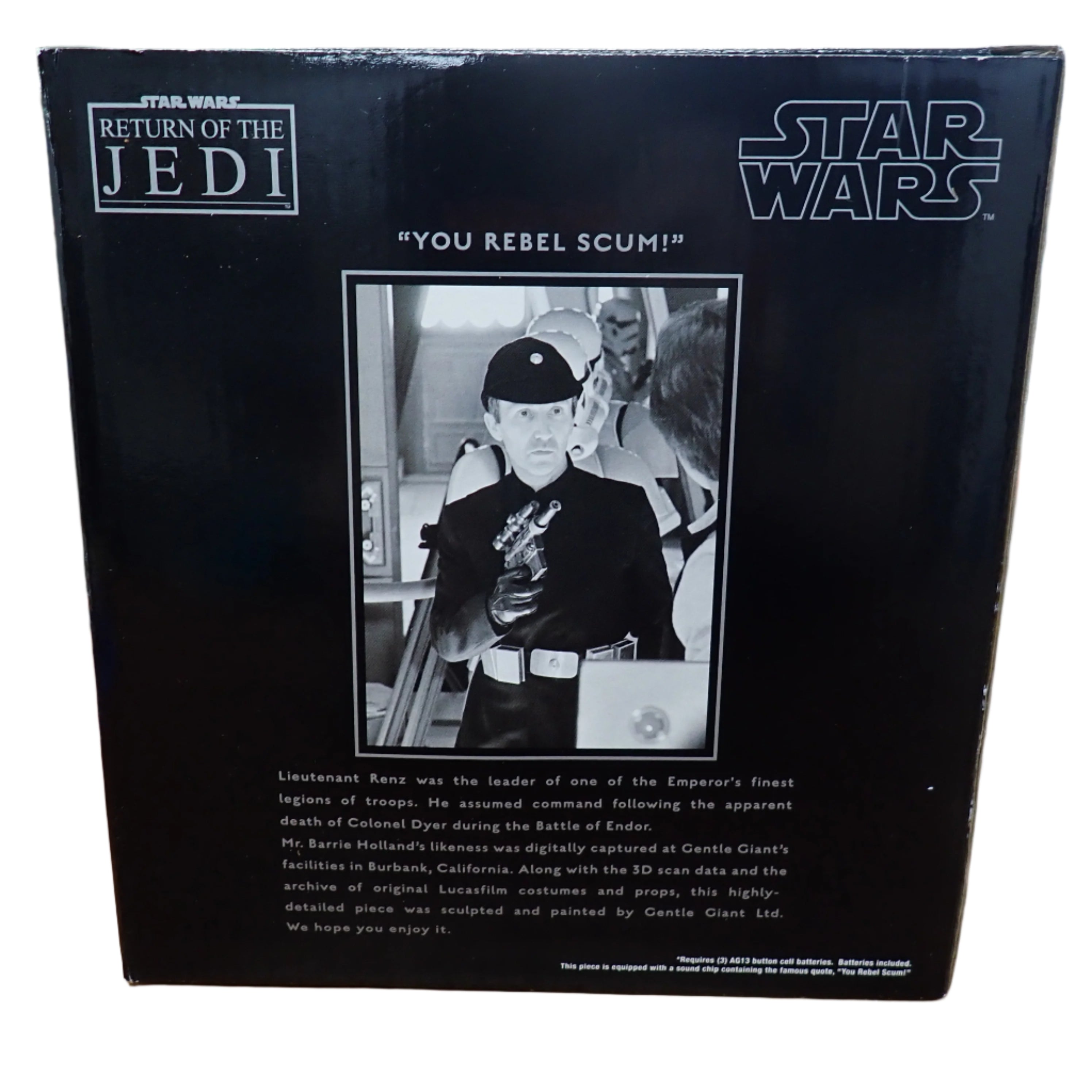 Lieutenant Renz Collectible Mini Bust - Gentle Giant