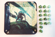 Warewold the Apocolypse Dicebag, Dice, and Dice Tray [Pre-Owned]