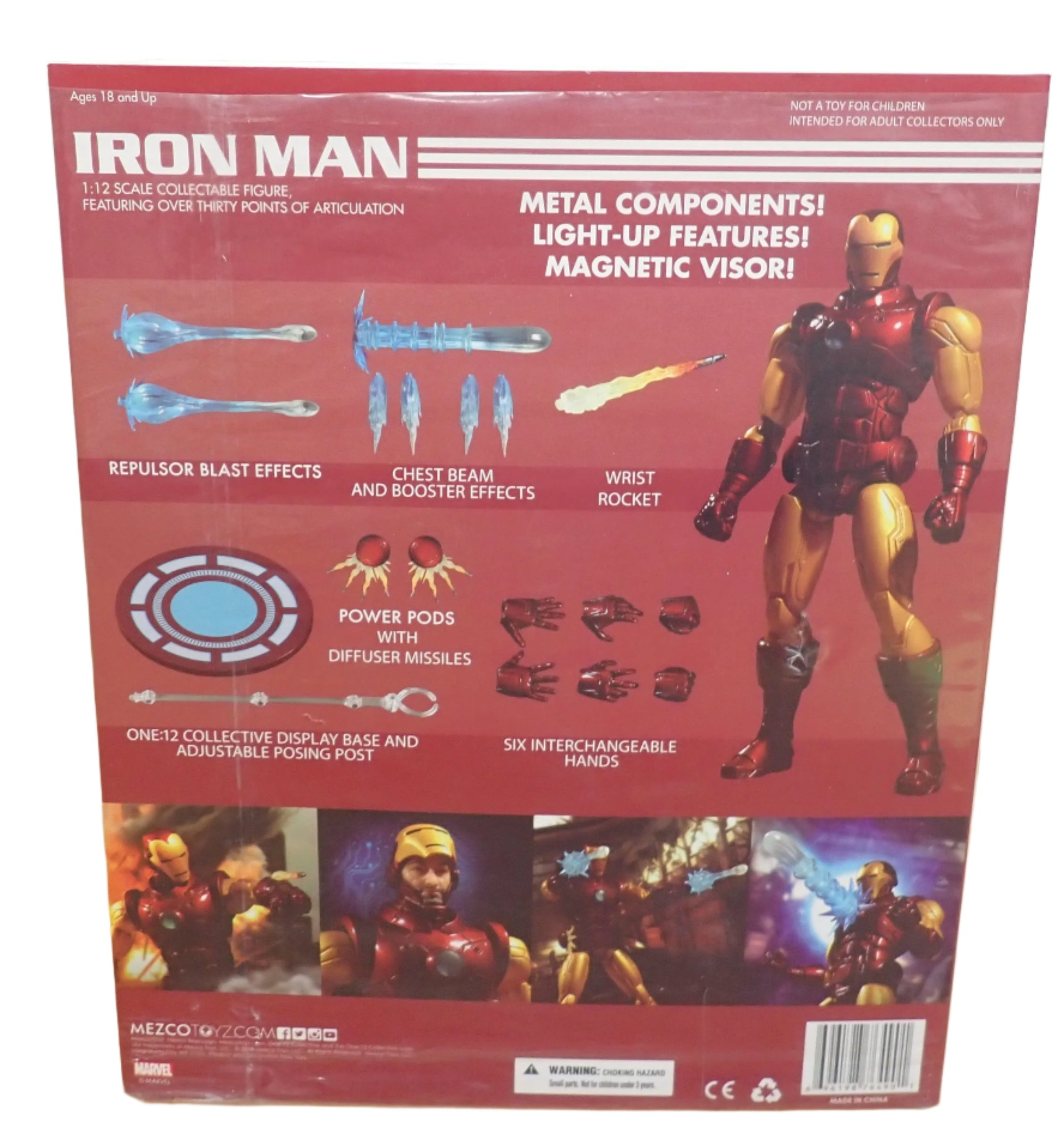 The Invincible Iron Man One:12 - Mezco