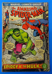 Amazing Spider-Man #119 (1973) - FR (1.0) - Spider-Man Vs. Hulk