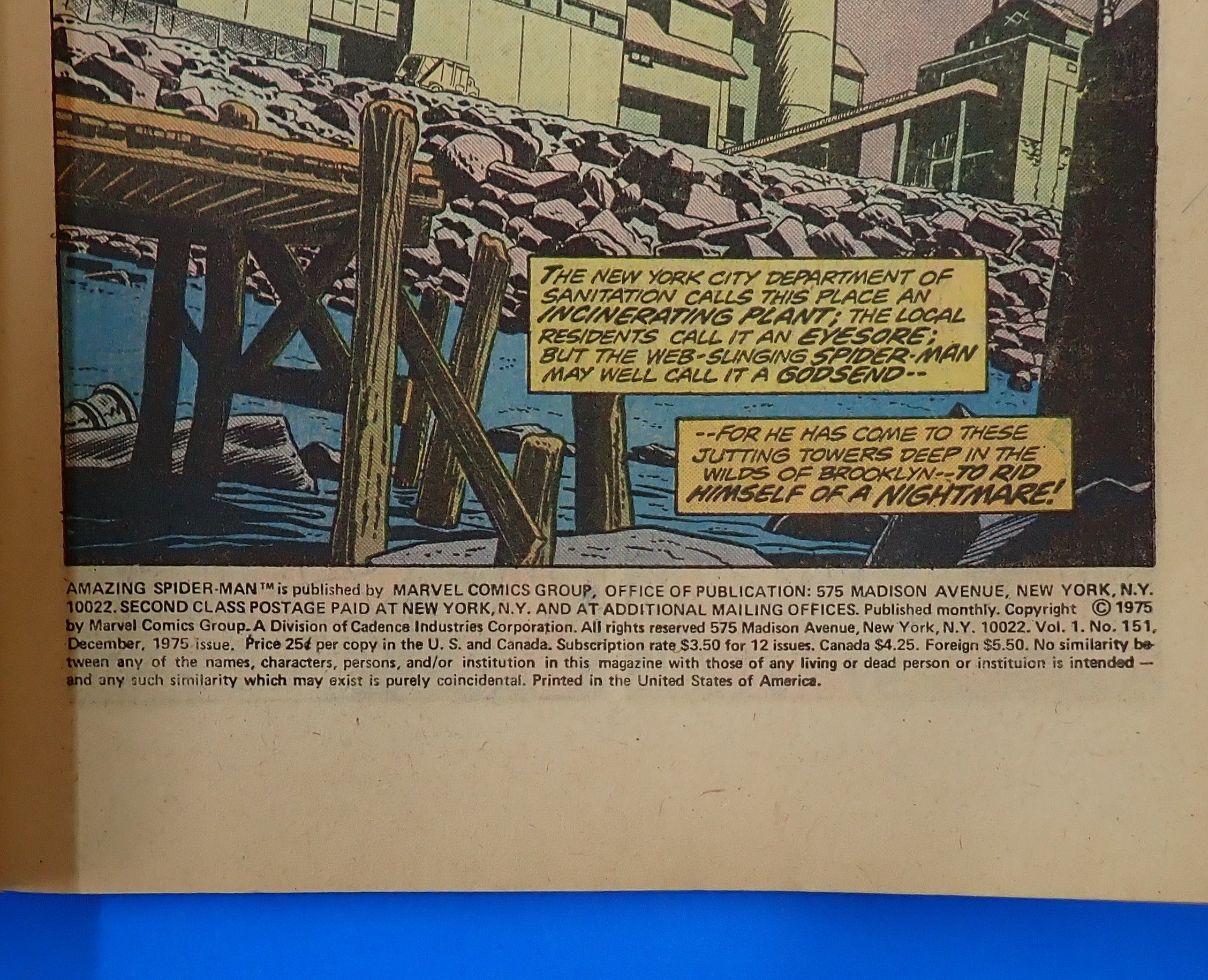 Amazing Spider-Man #151 (1975) - VG/FN- (5.0-5.5) - John Romita Cover