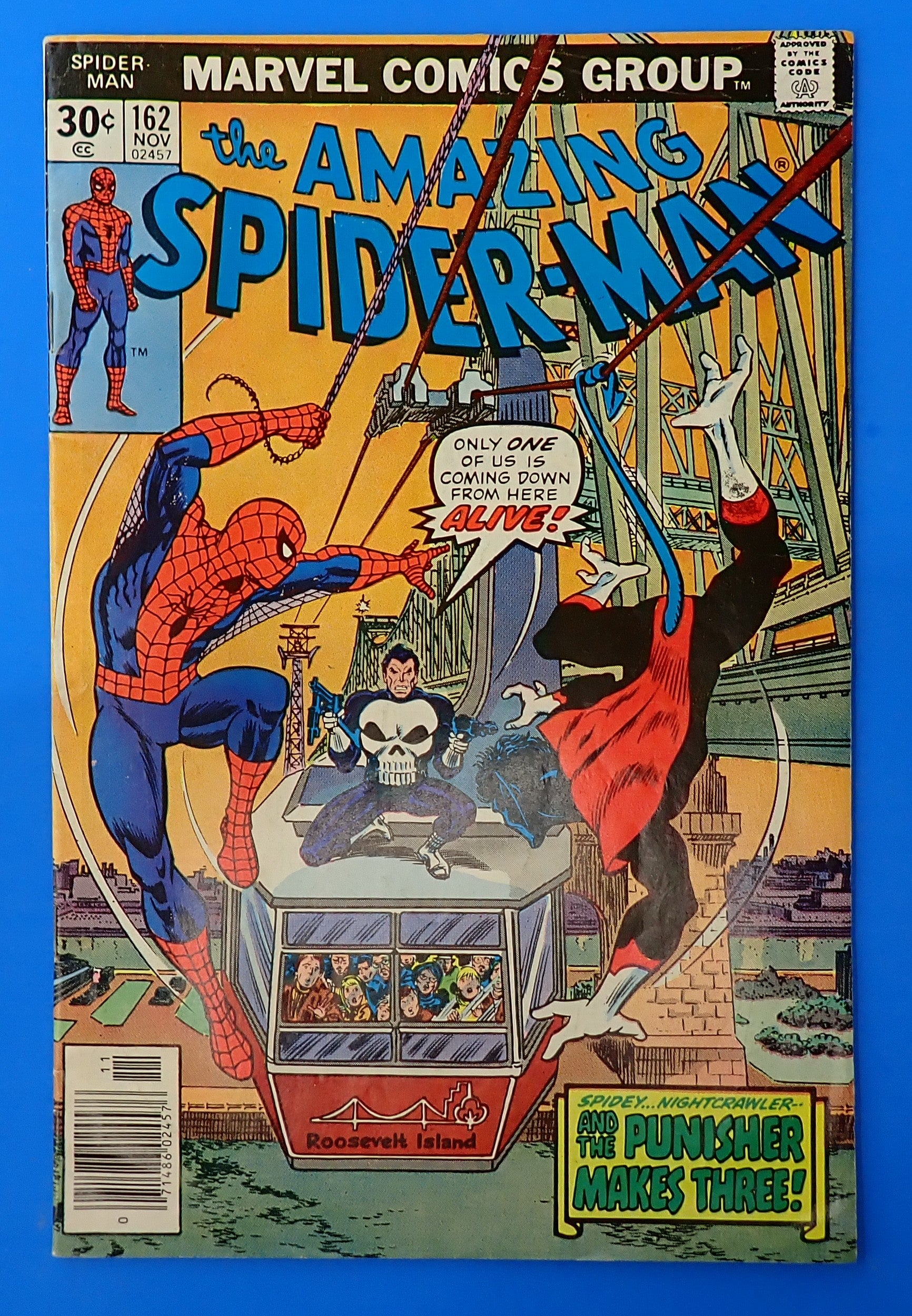 Amazing Spider-Man #162 (1976) - FN (6.0) - 1st App. Jigsaw