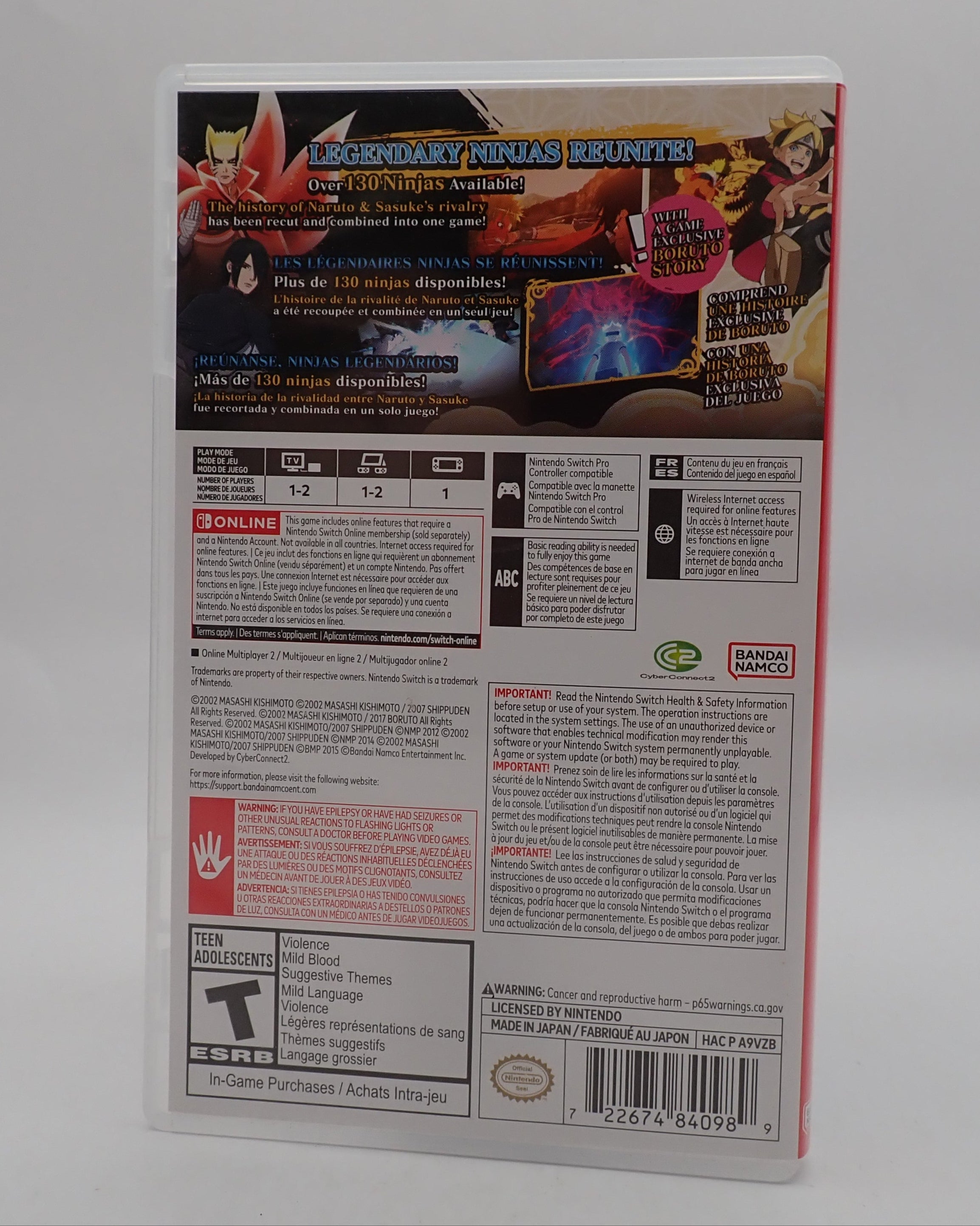 Naruto X Boruto Ultimate Ninja Storm Connections - Switch