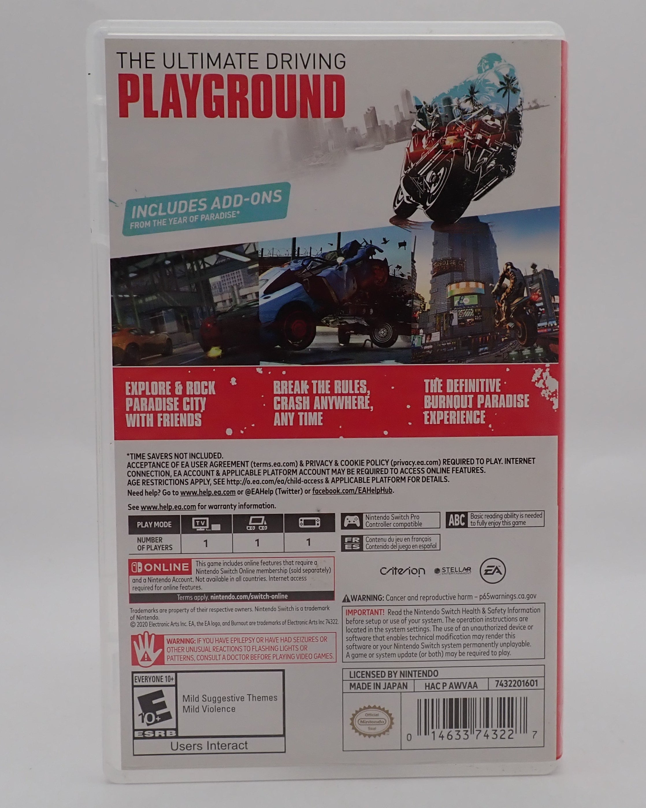 Burnout Paradise Remastered - Switch