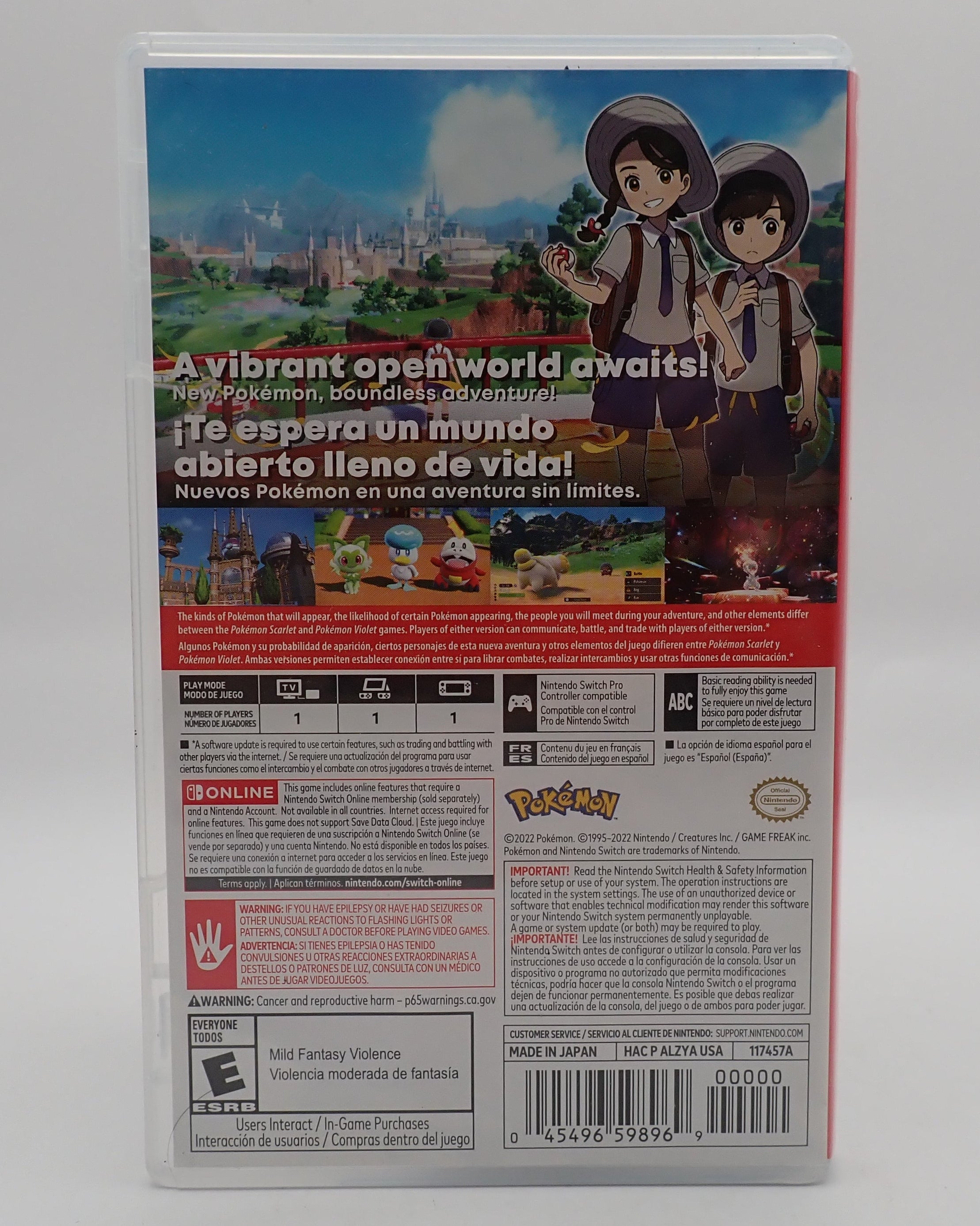 Pokemon Violet - Switch
