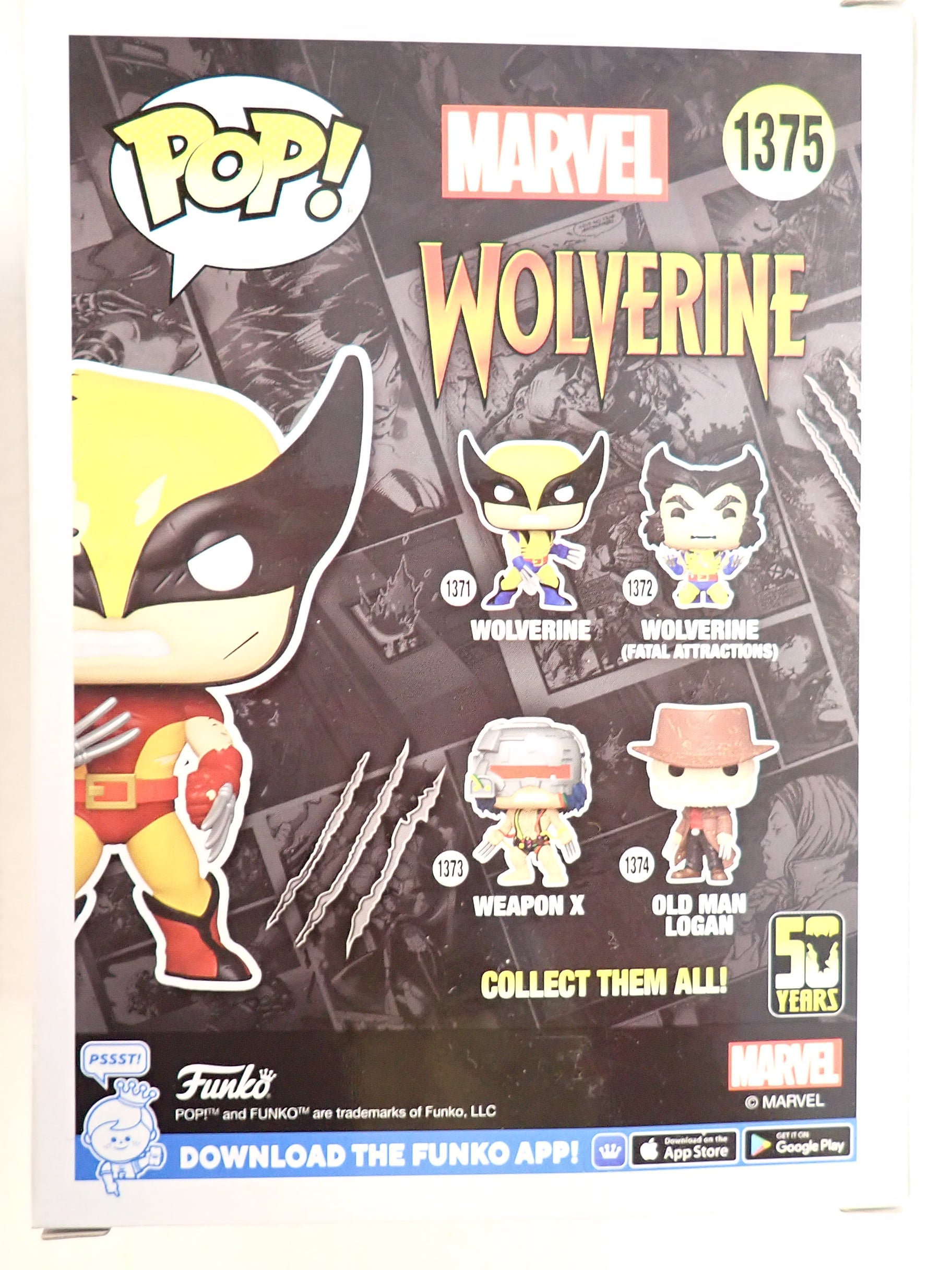 Wolverine Battle Damage - POP! #1375