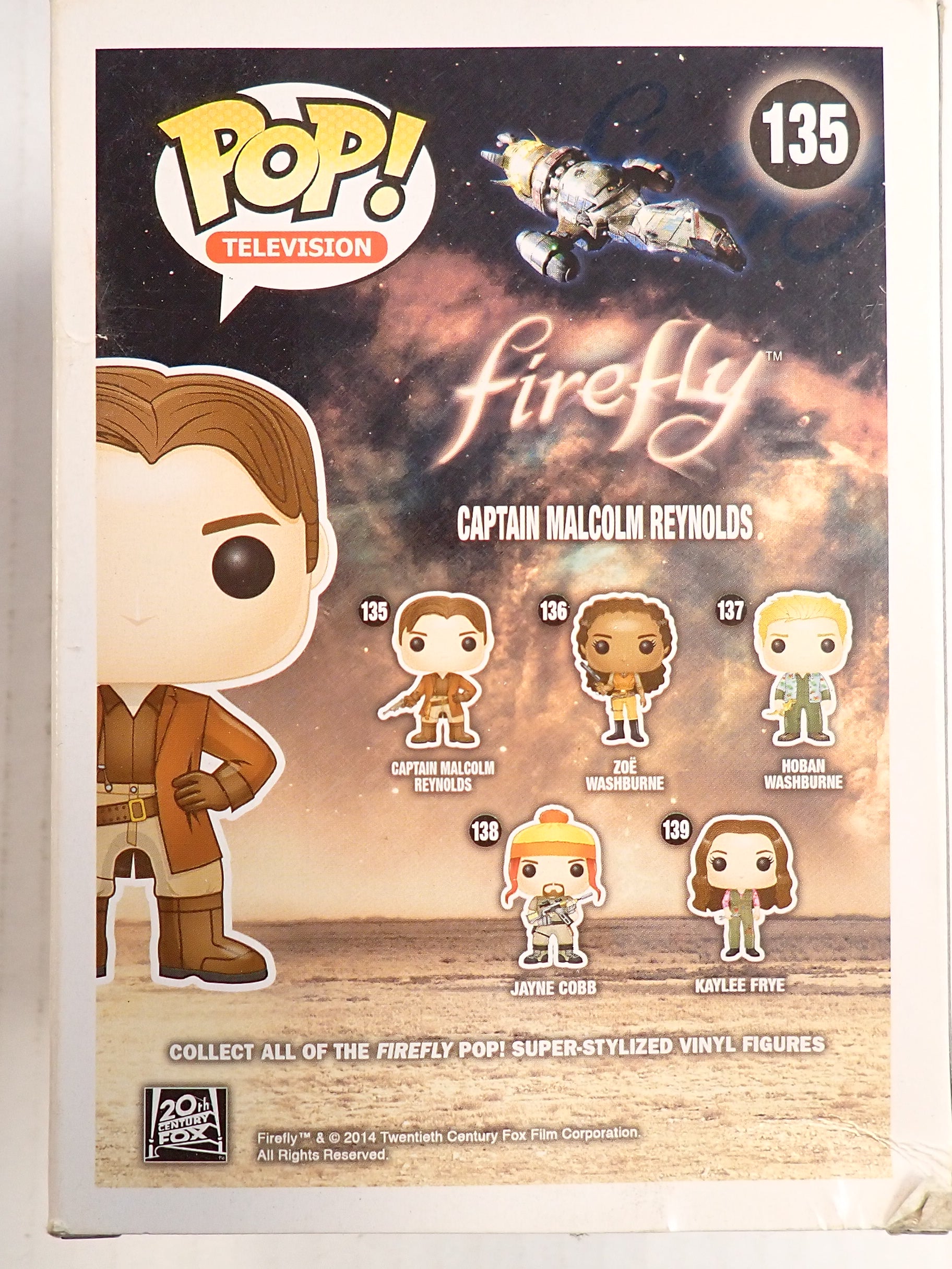 Firefly Captain Malcolm Reynolds - POP! #135