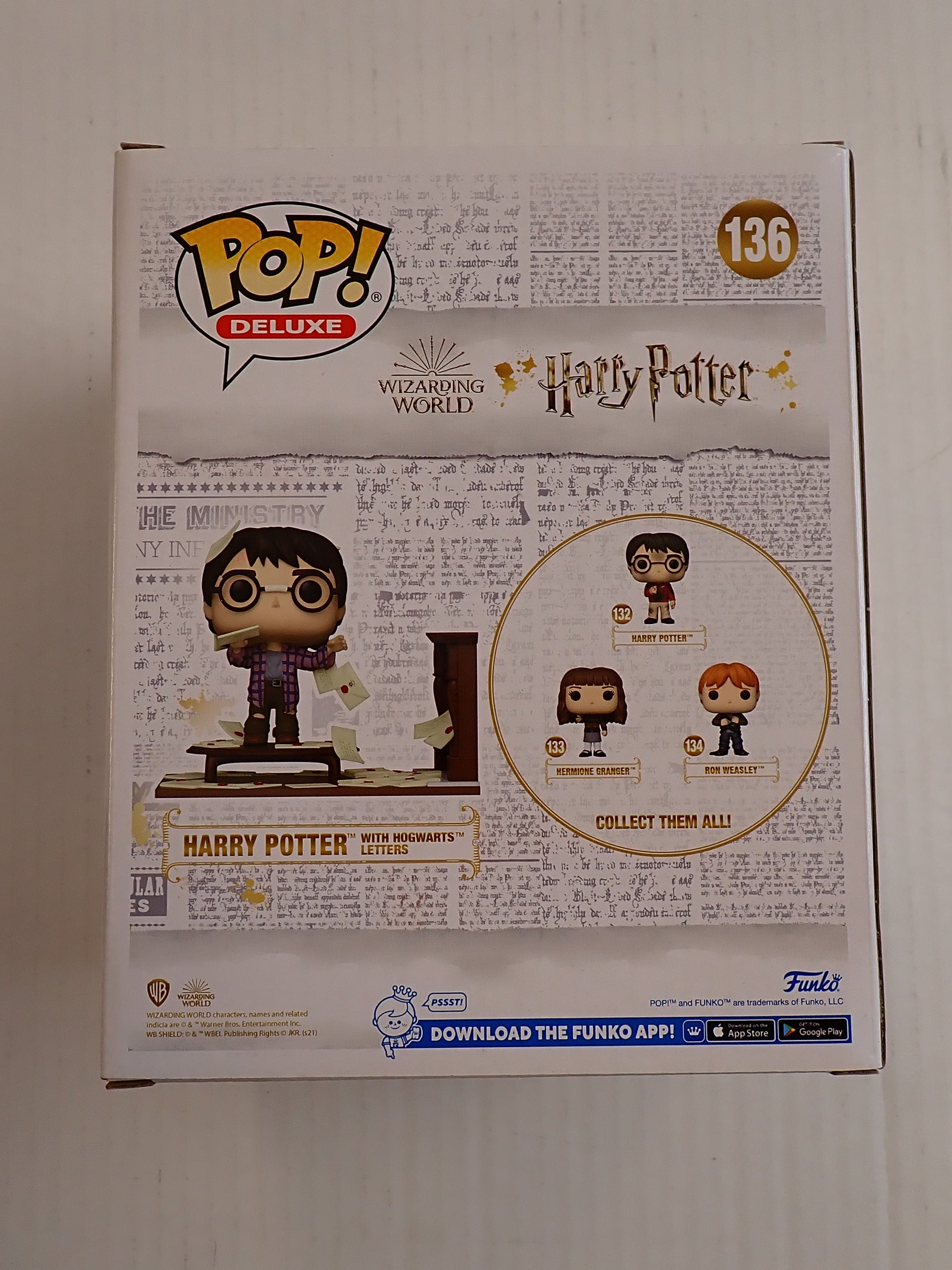 Harry Potter with Letters - POP! #136