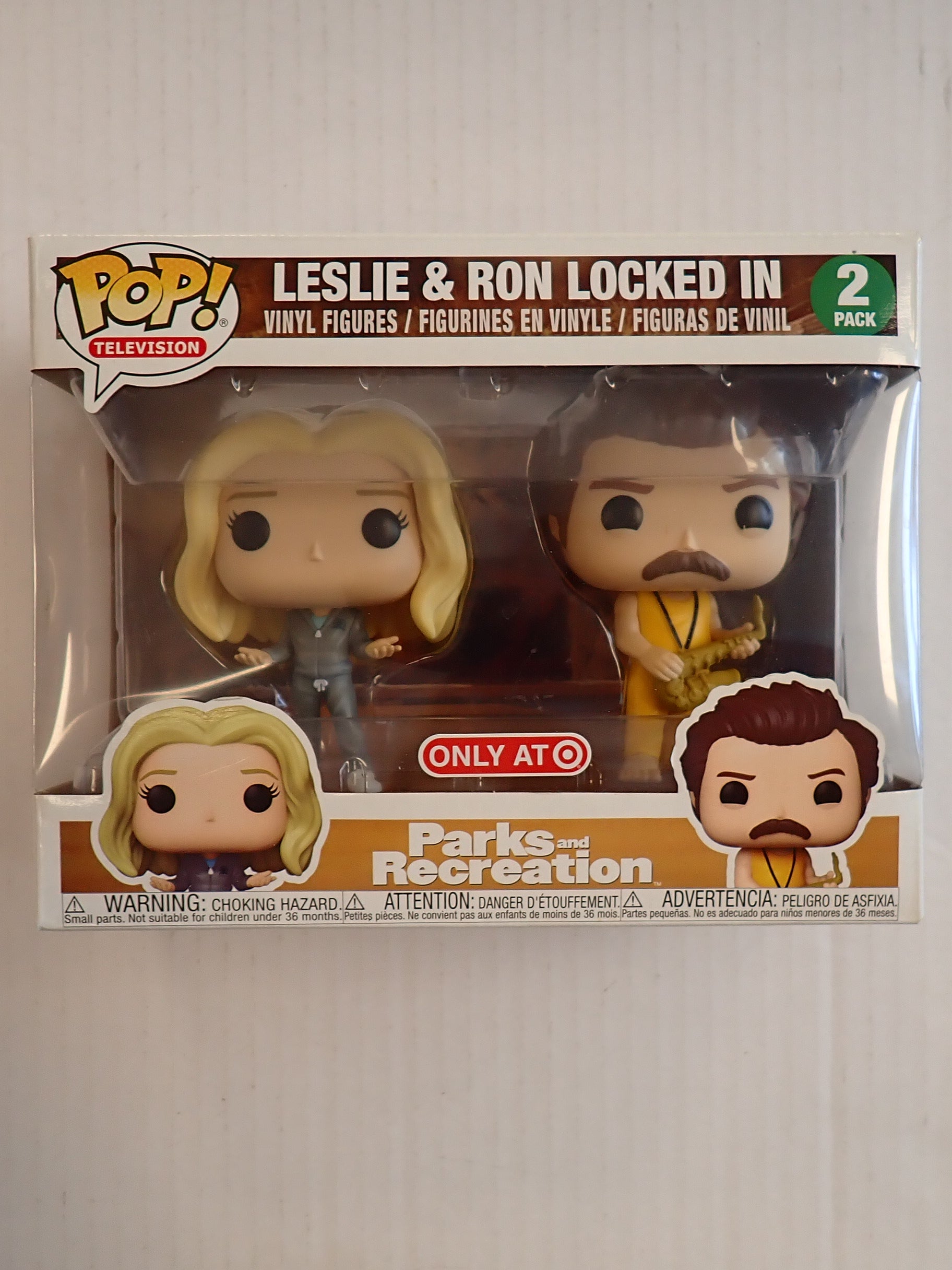Leslie Ron Locked in - POP! #2 pack