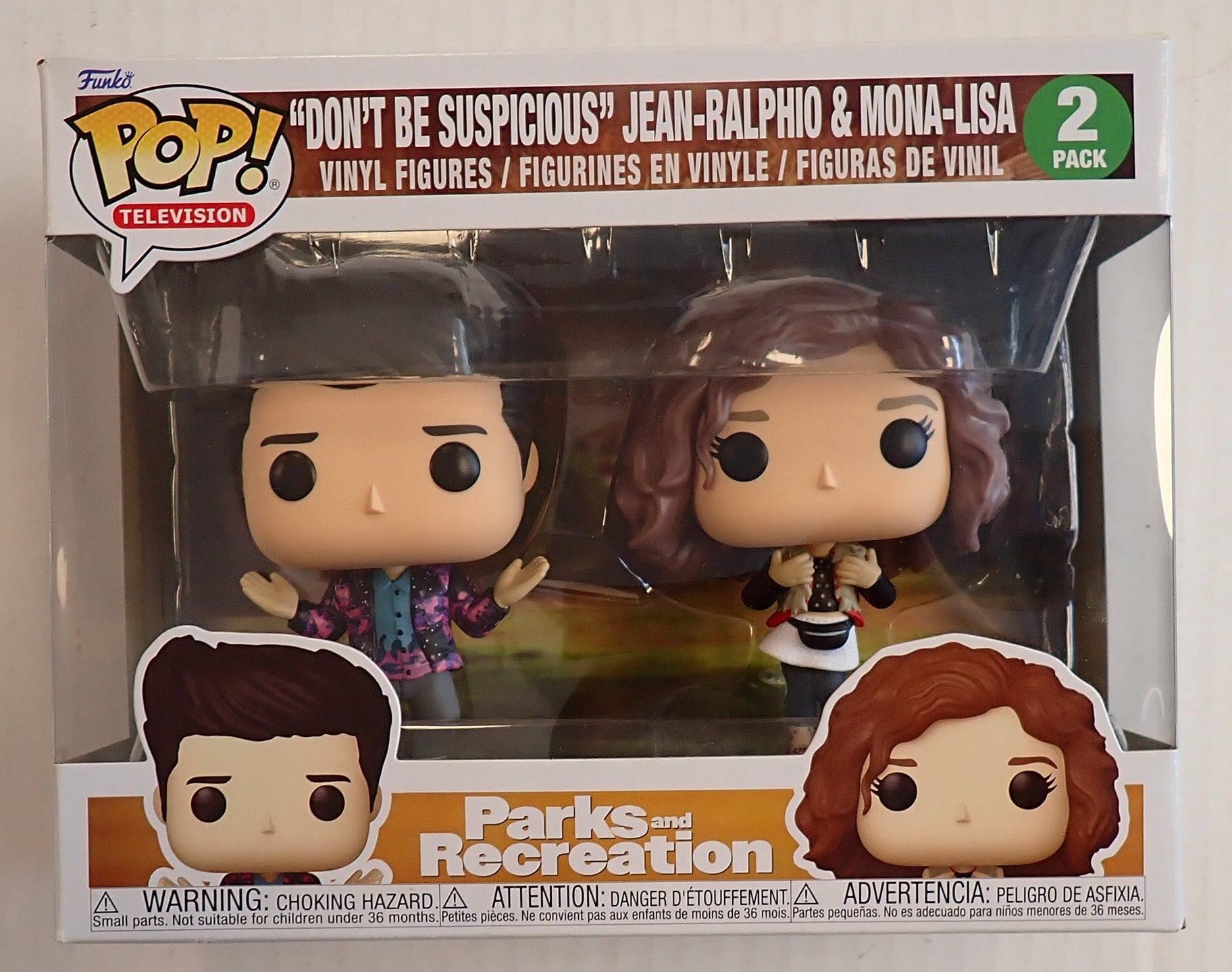 Don't be Suspicious Jean-Ralphio Mona-Lisa - POP! #2 pack