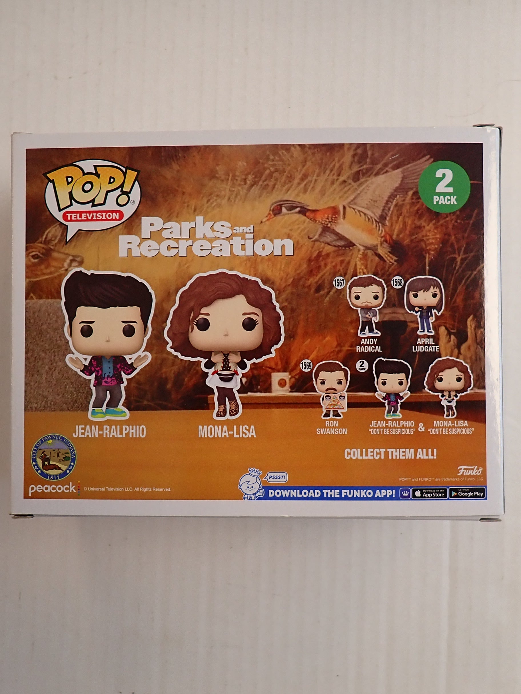 Don't be Suspicious Jean-Ralphio Mona-Lisa - POP! #2 pack