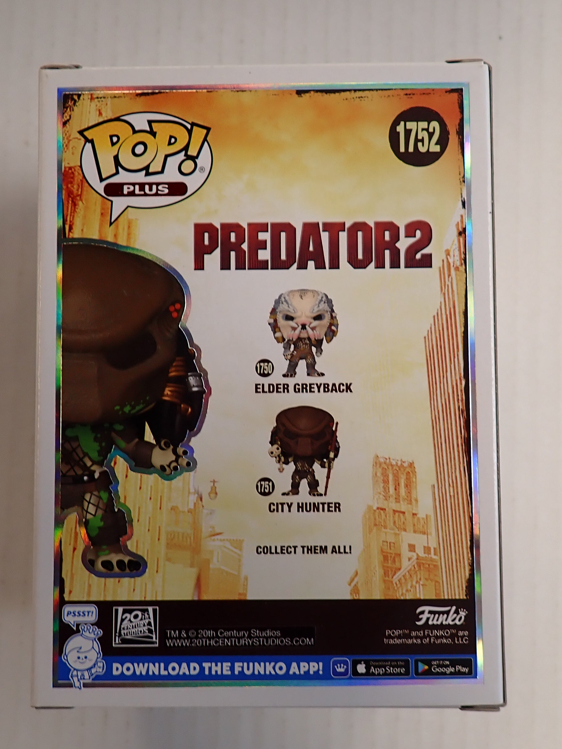 Predator City Hunter Battle Damaged - POP! #1752