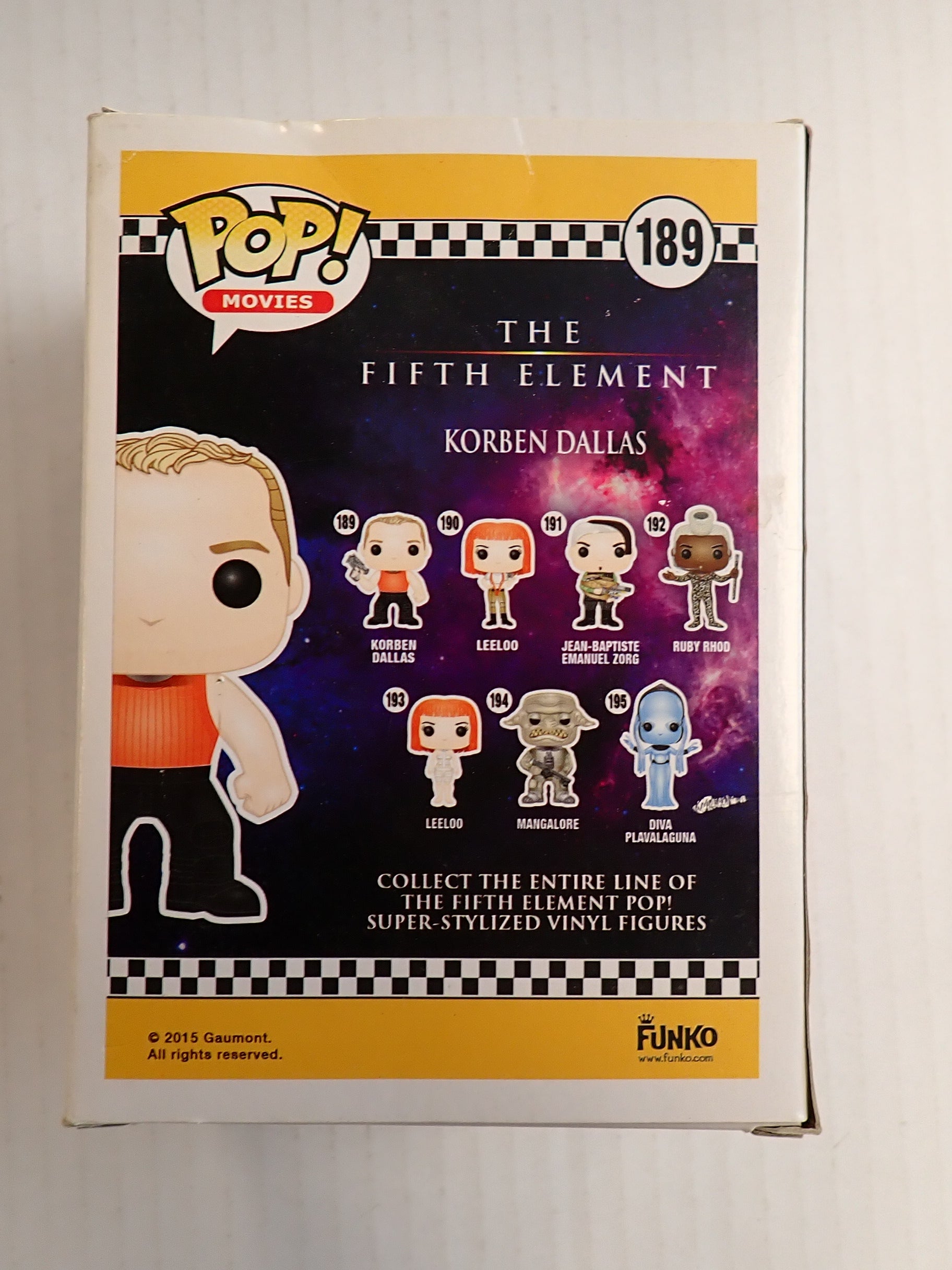 The Fifth Element Korben Dallas - POP! #189