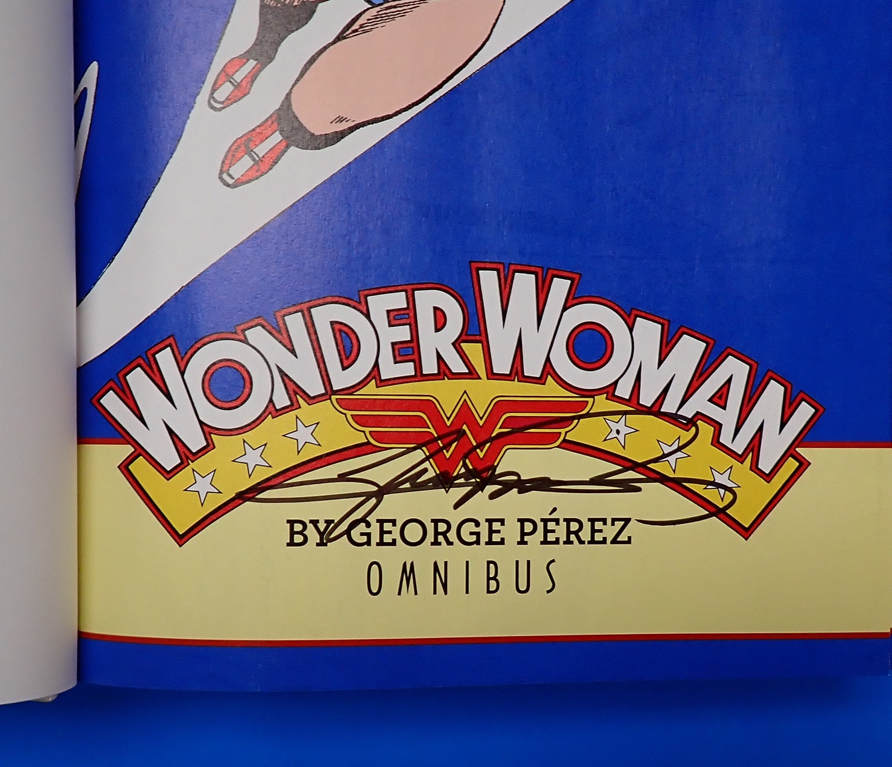 Wonder Woman by George Perez Omnibus Vol. 1 - SIGNED [Pre-Owned]