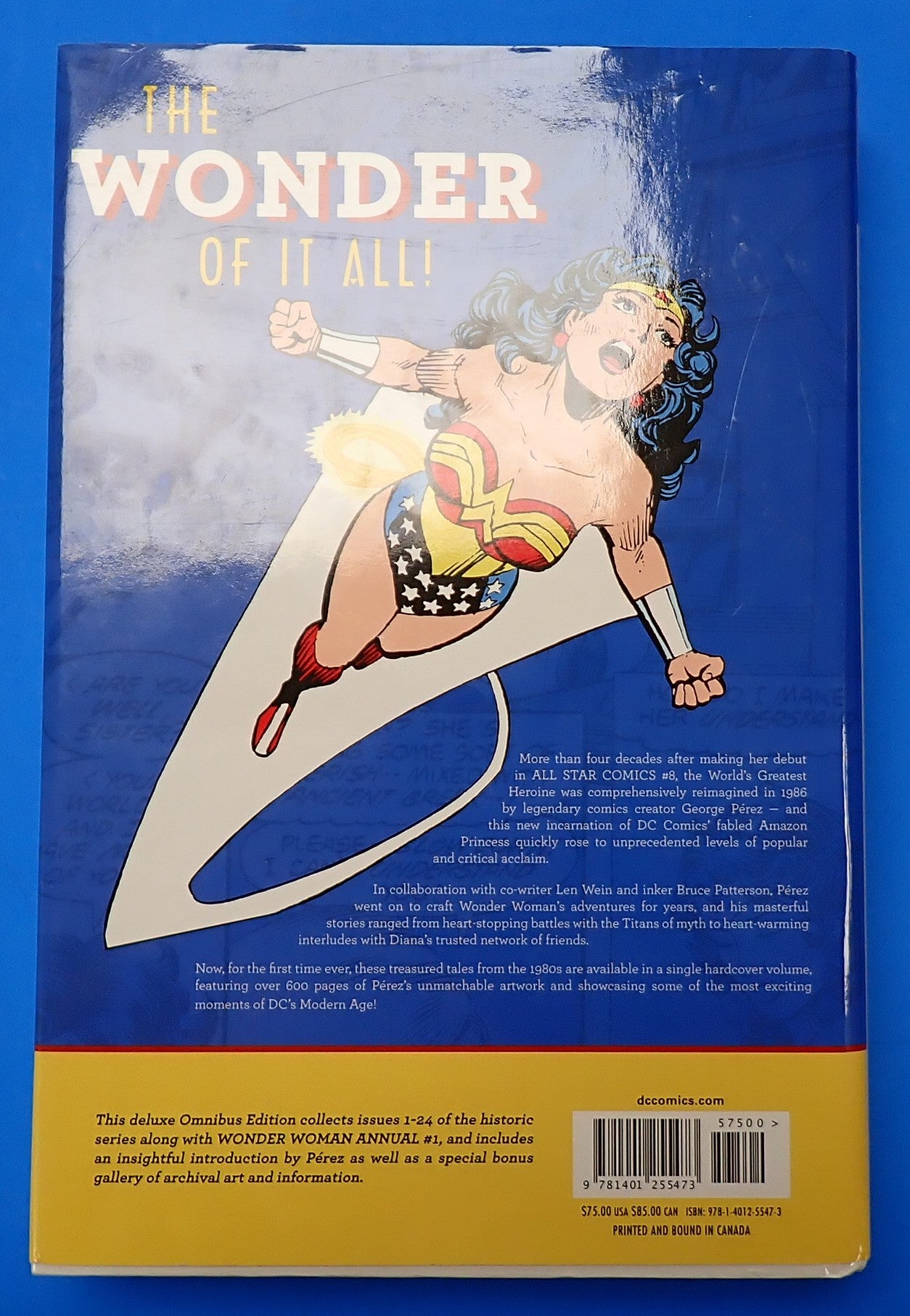 Wonder Woman by George Perez Omnibus Vol. 1 - SIGNED [Pre-Owned]