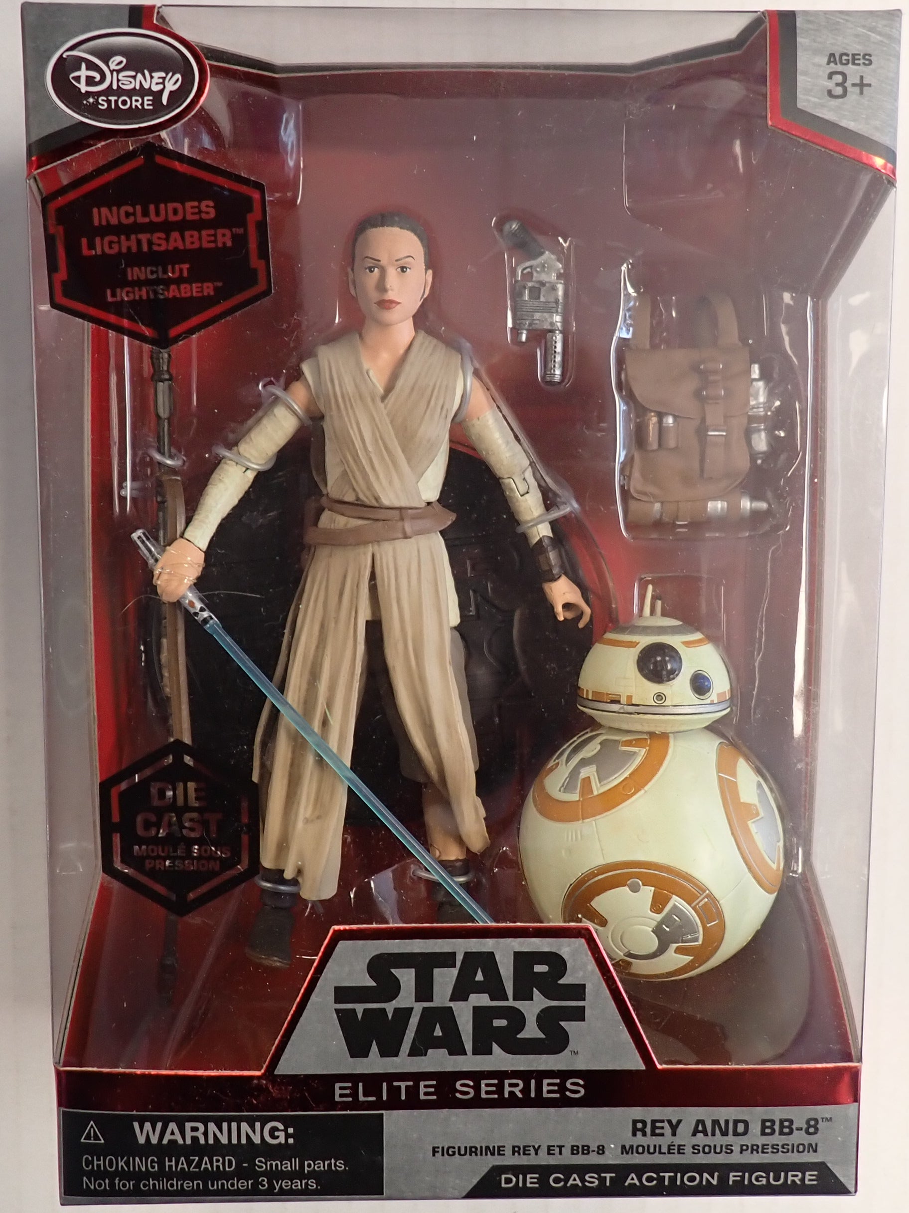 Disney Die Cast Rey and BB-8 - Elite Series