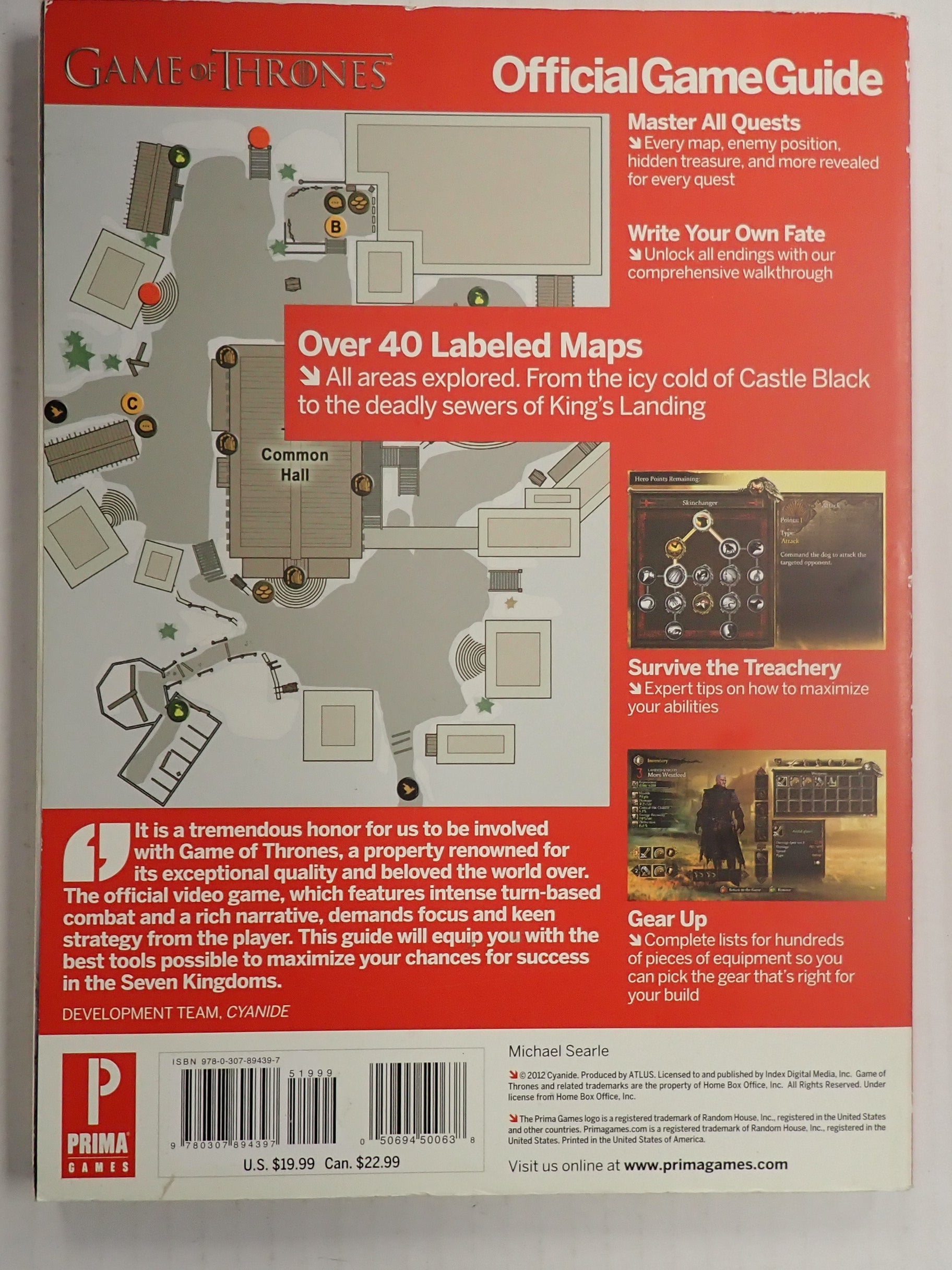 Game of Thrones - Prima Official Guide [Pre-Owned]