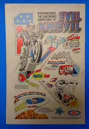 Evel Knievel #1 (1974) - VG (4.0) - Promo Comic