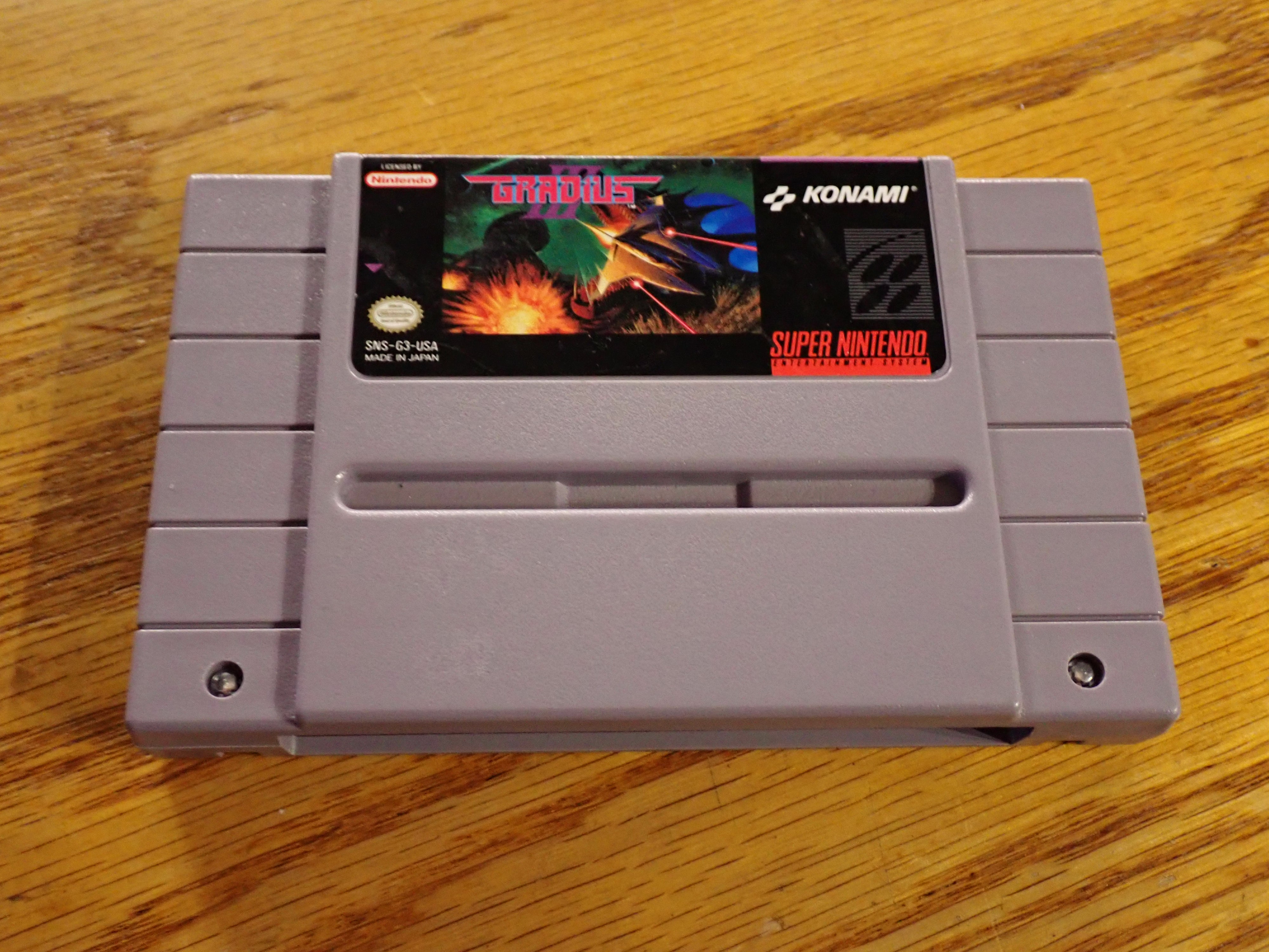 Gradius III - SNES