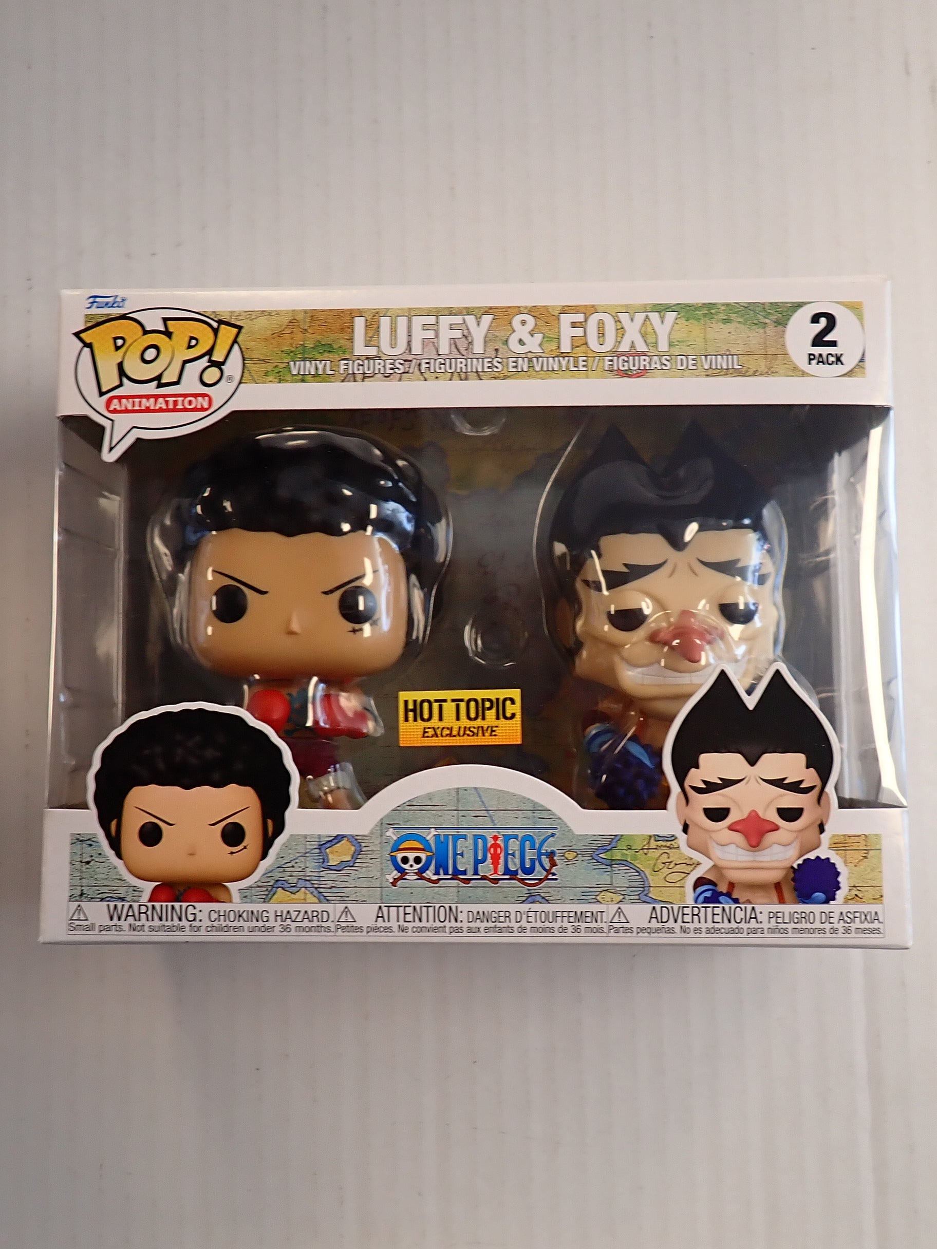 Luffy & Foxy - POP! #2 Pack