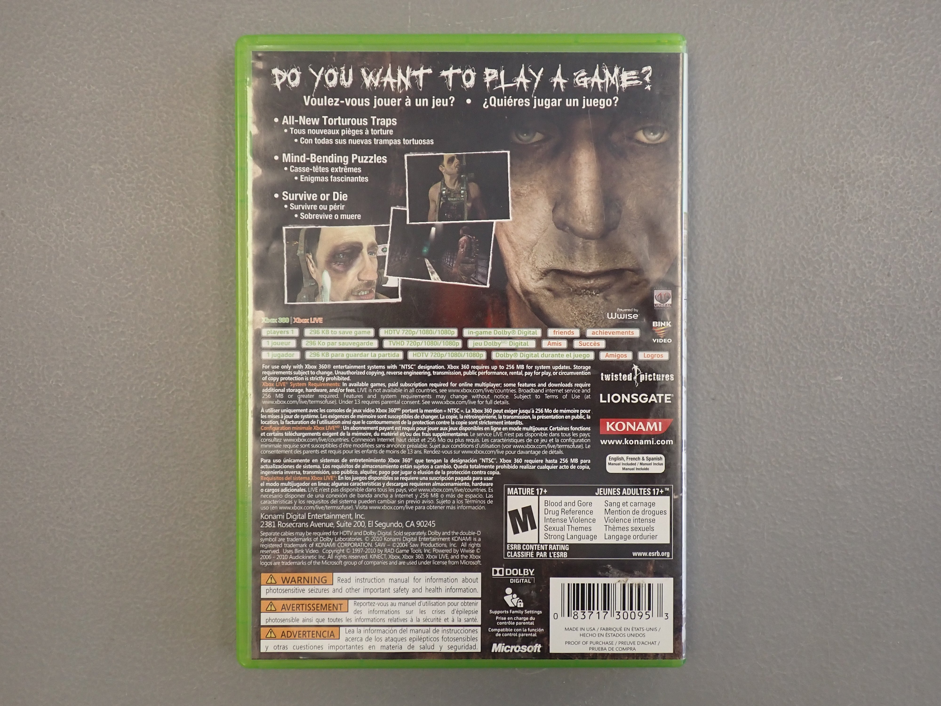 Saw II XBOX 360