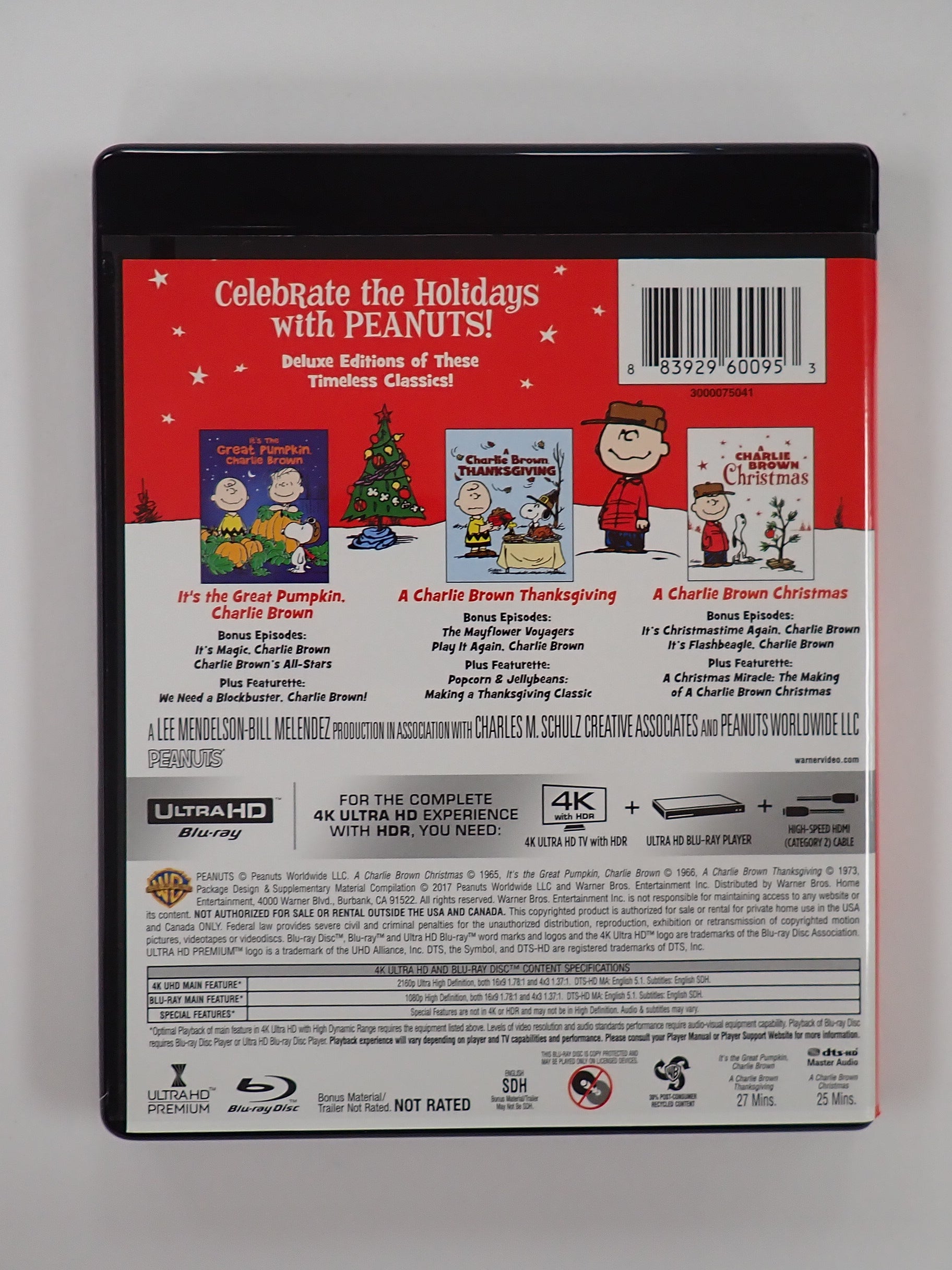 Peanuts Holiday Collection: Deluxe Edition - Blu-Ray