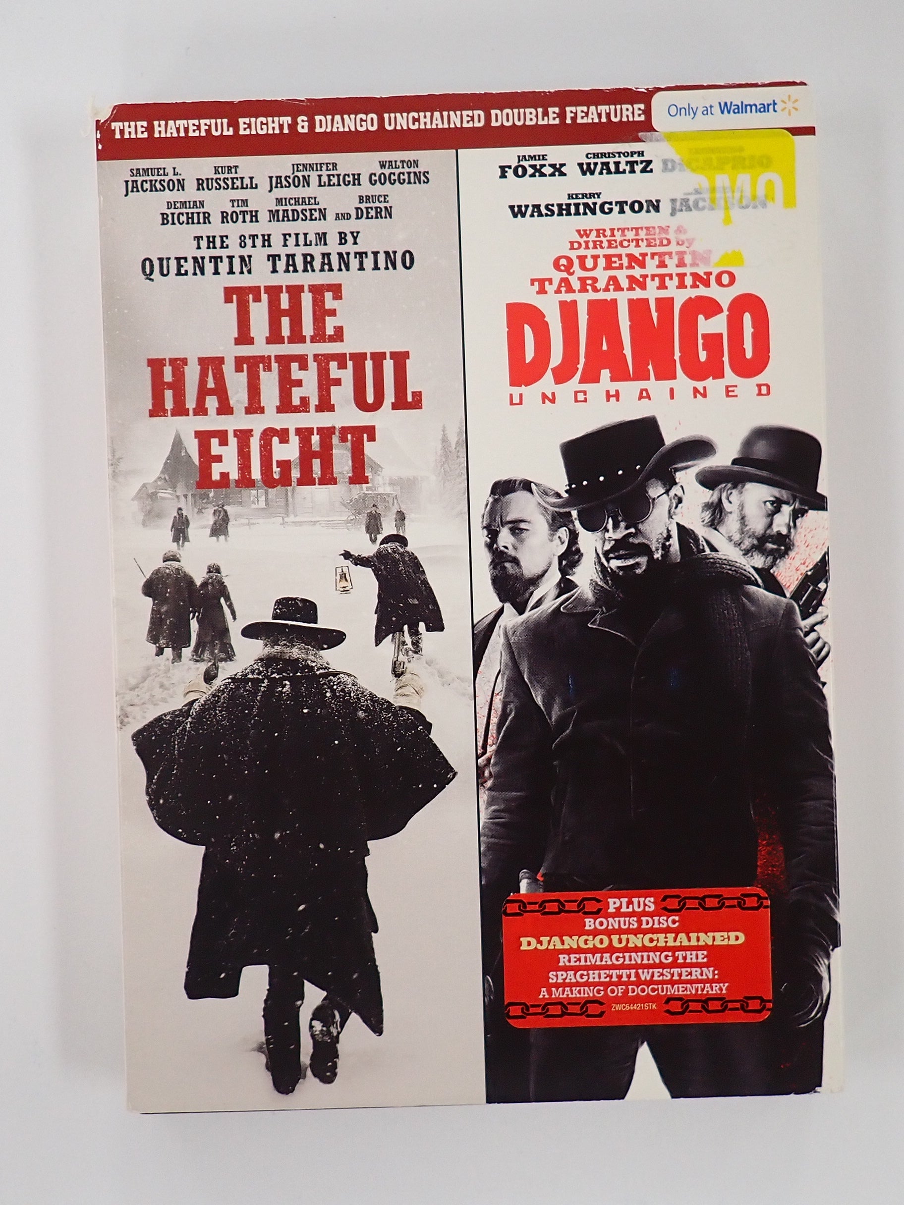 The Hateful Eight & Django Unchained Double Feature - DVD