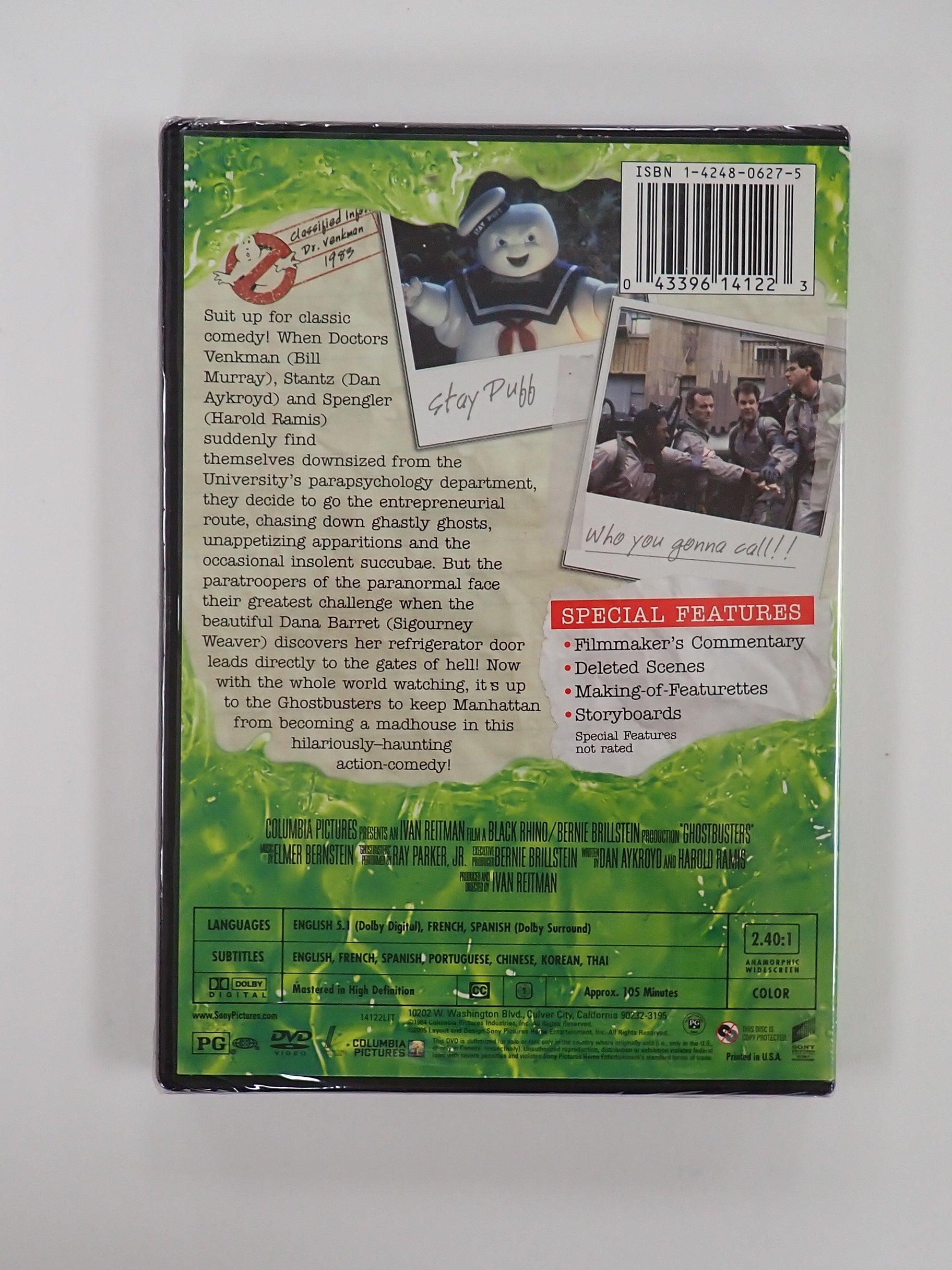 Ghostbusters (Sealed) - DVD