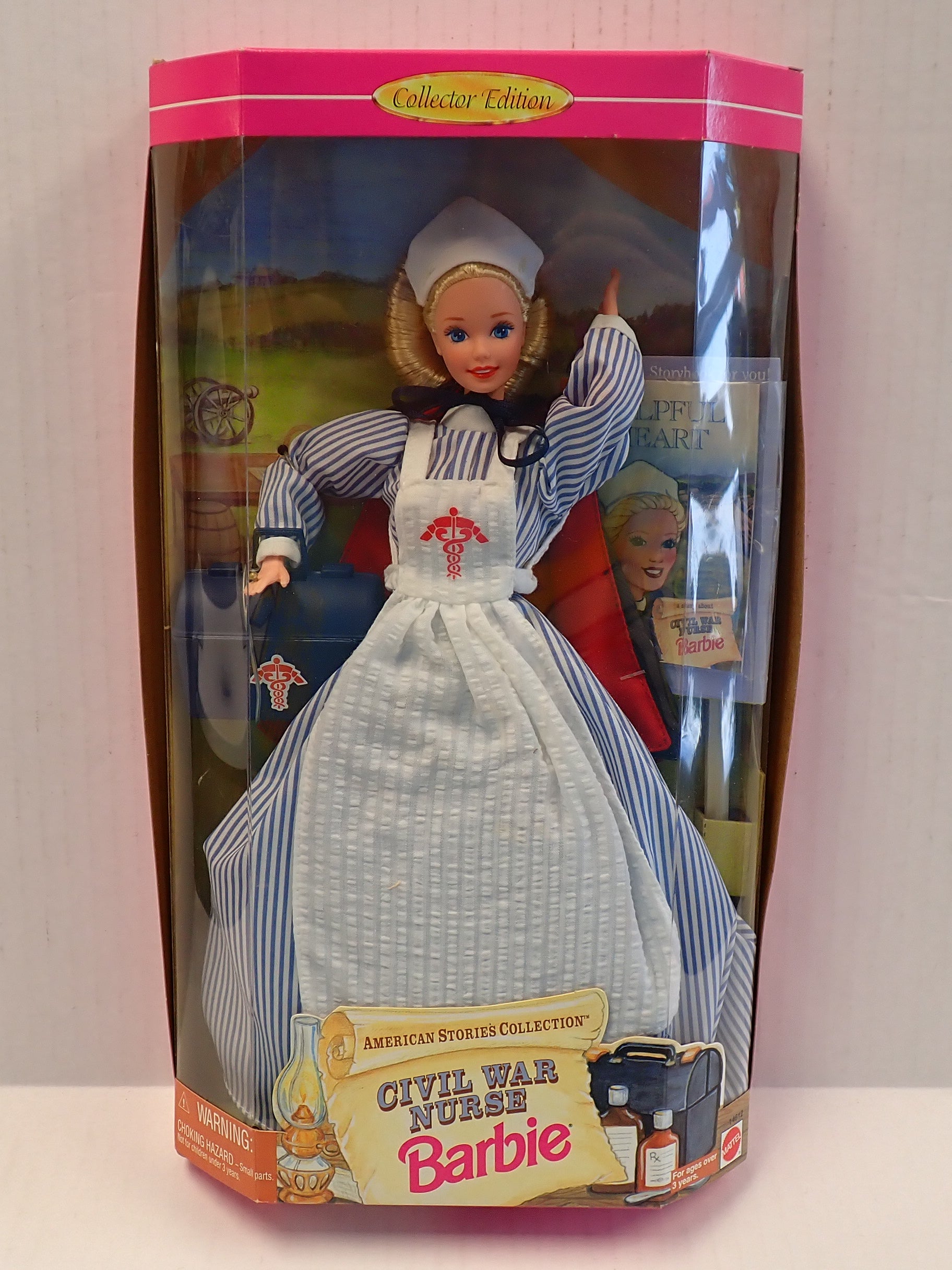 Civil War Nurse Barbie - American Stories Collection [Pre-Owned]
