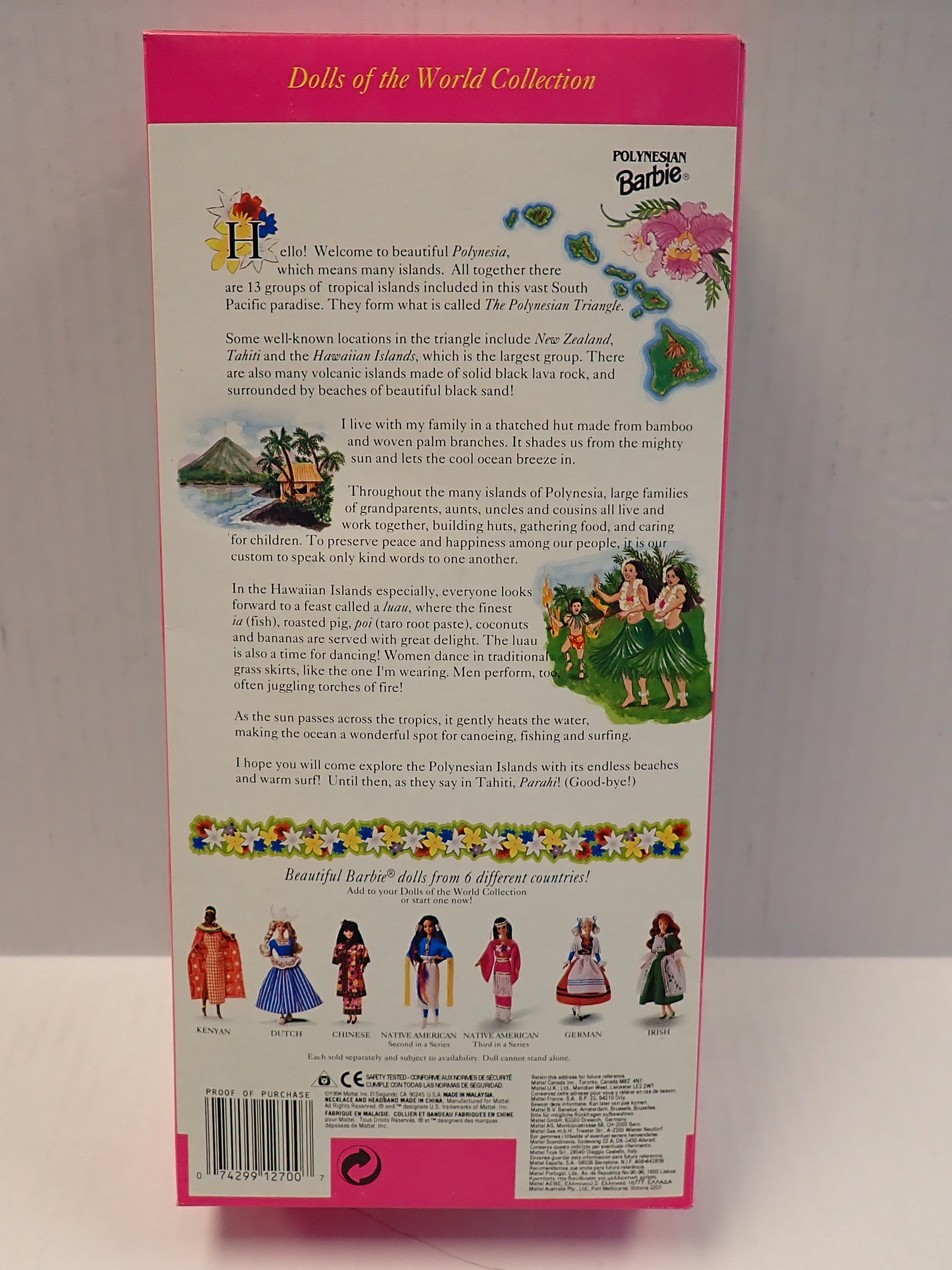 Polynesian Barbie  - Dolls of the World Collection [Pre-Owned]