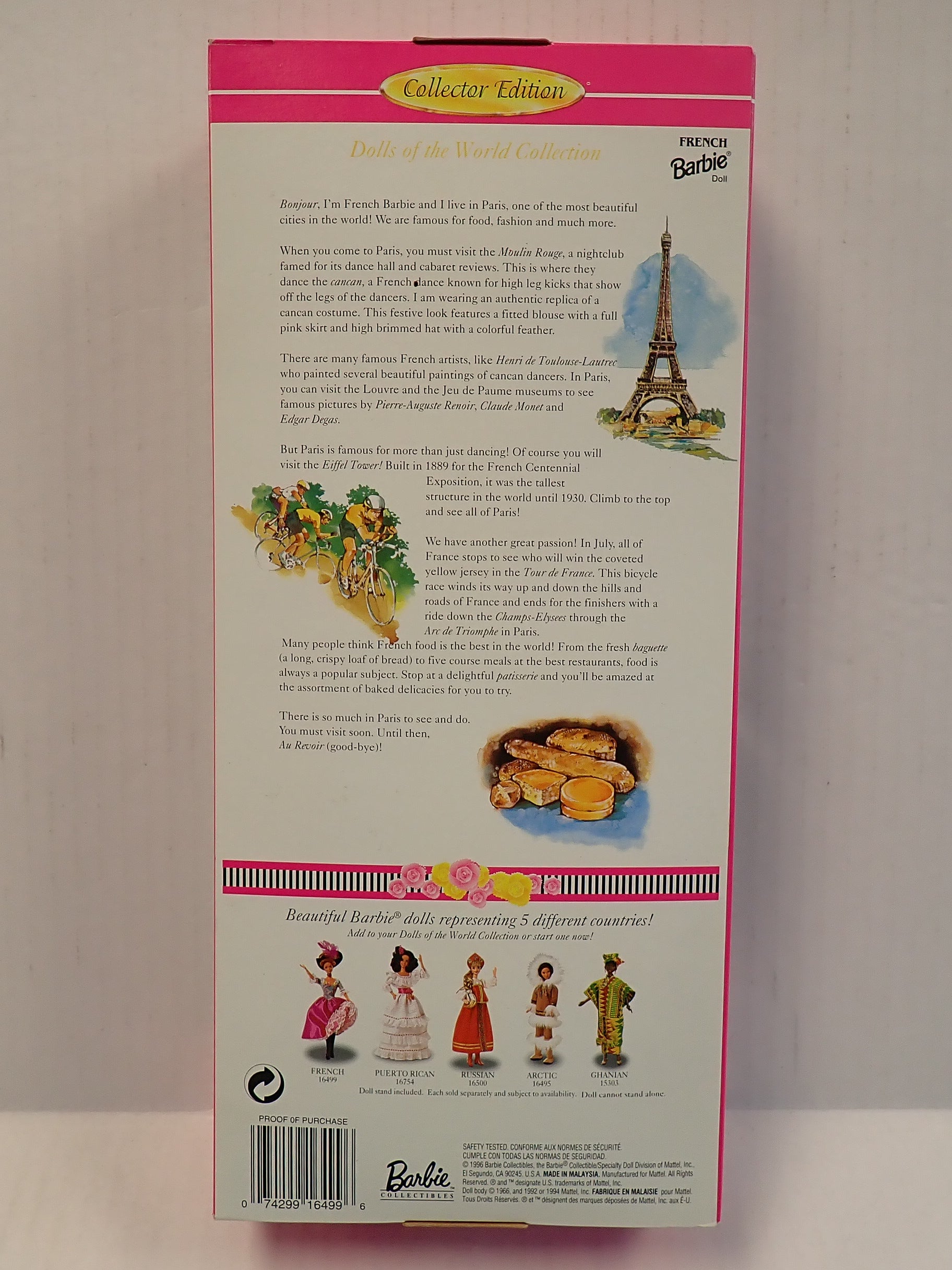 French Barbie (Second Edition) - Dolls of the World Collection [Pre-Owned]