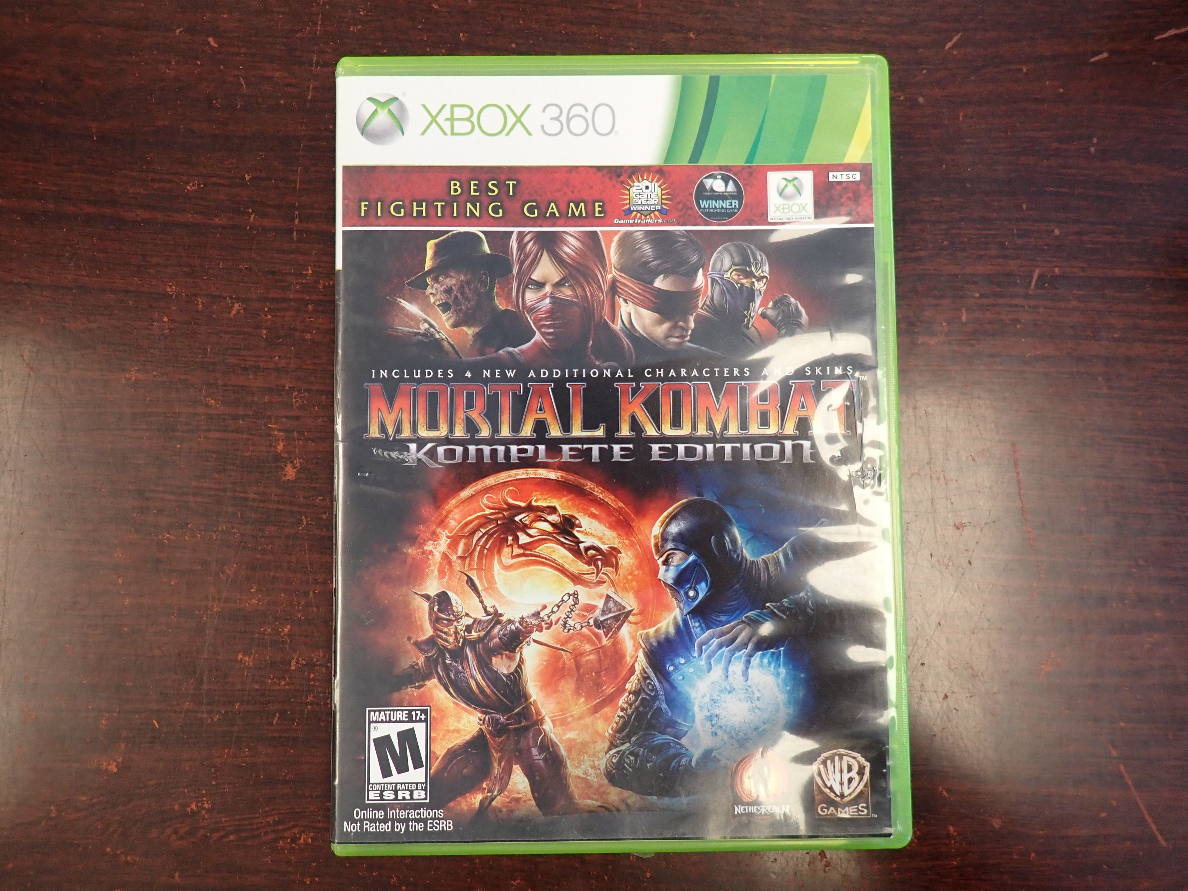 Mortal Kombat Komplete Edition Xbox 360