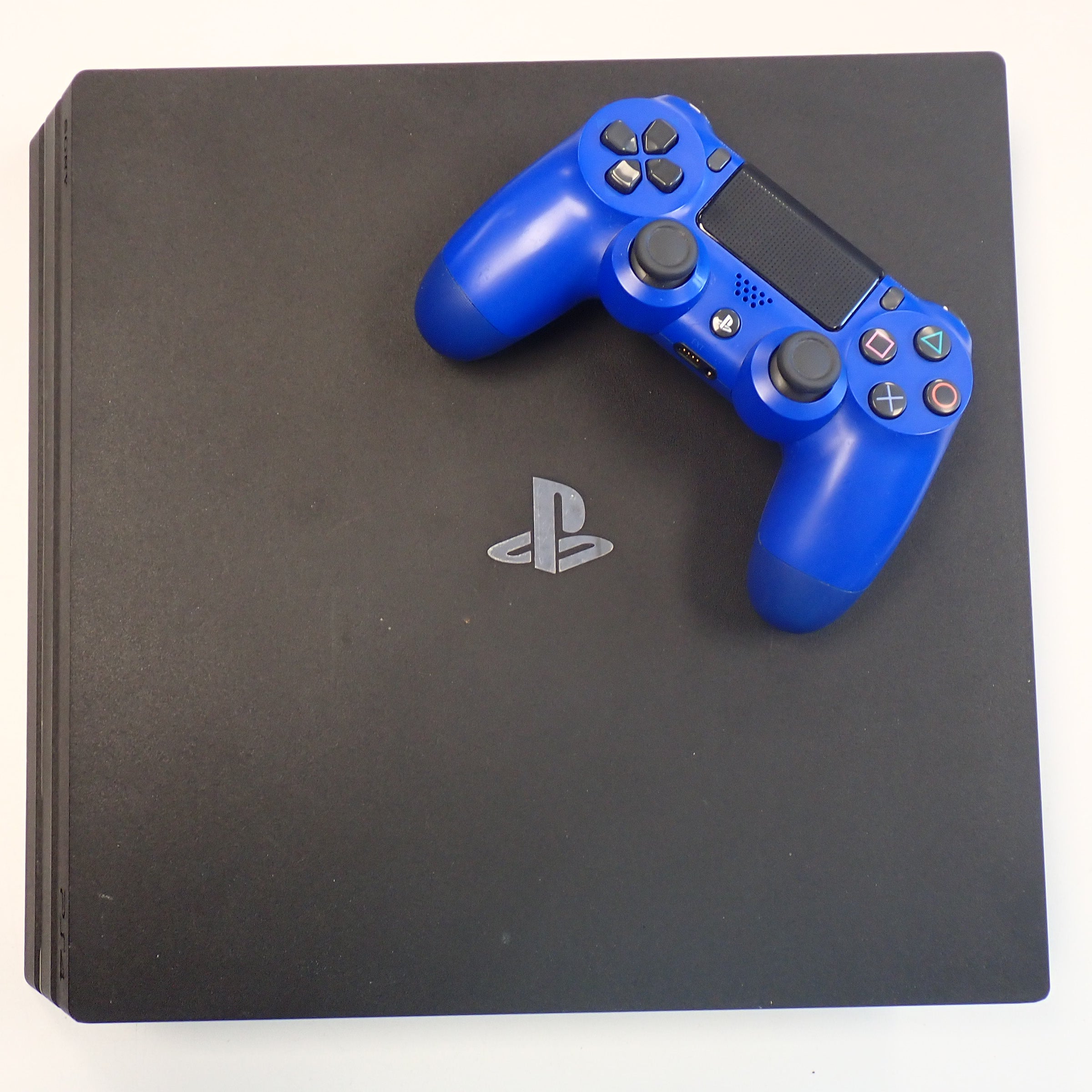PlayStation 4 Pro (Blue Controller) Console PS4 Pro System
