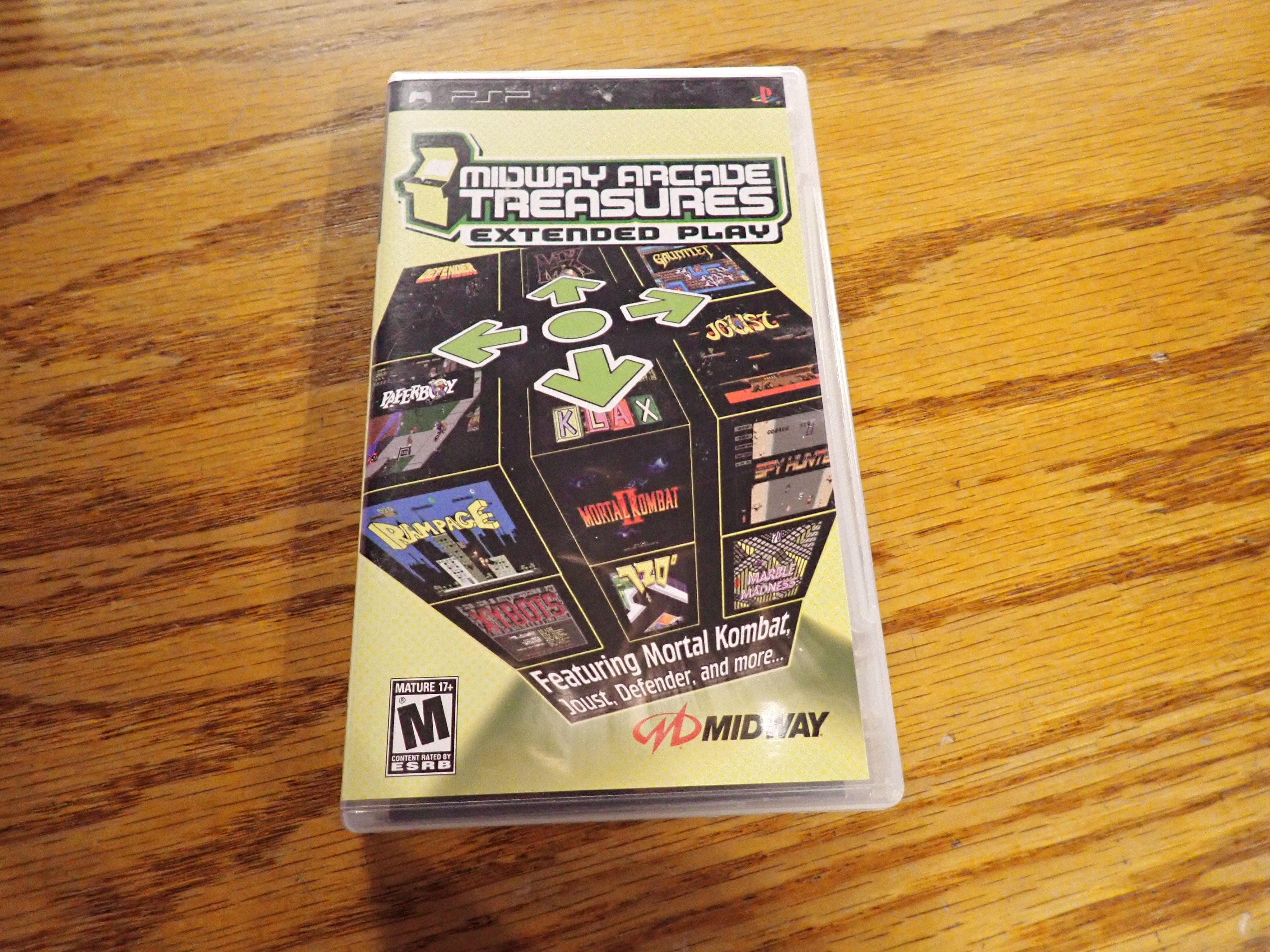 Midway Arcade Treasurers EP - PSP