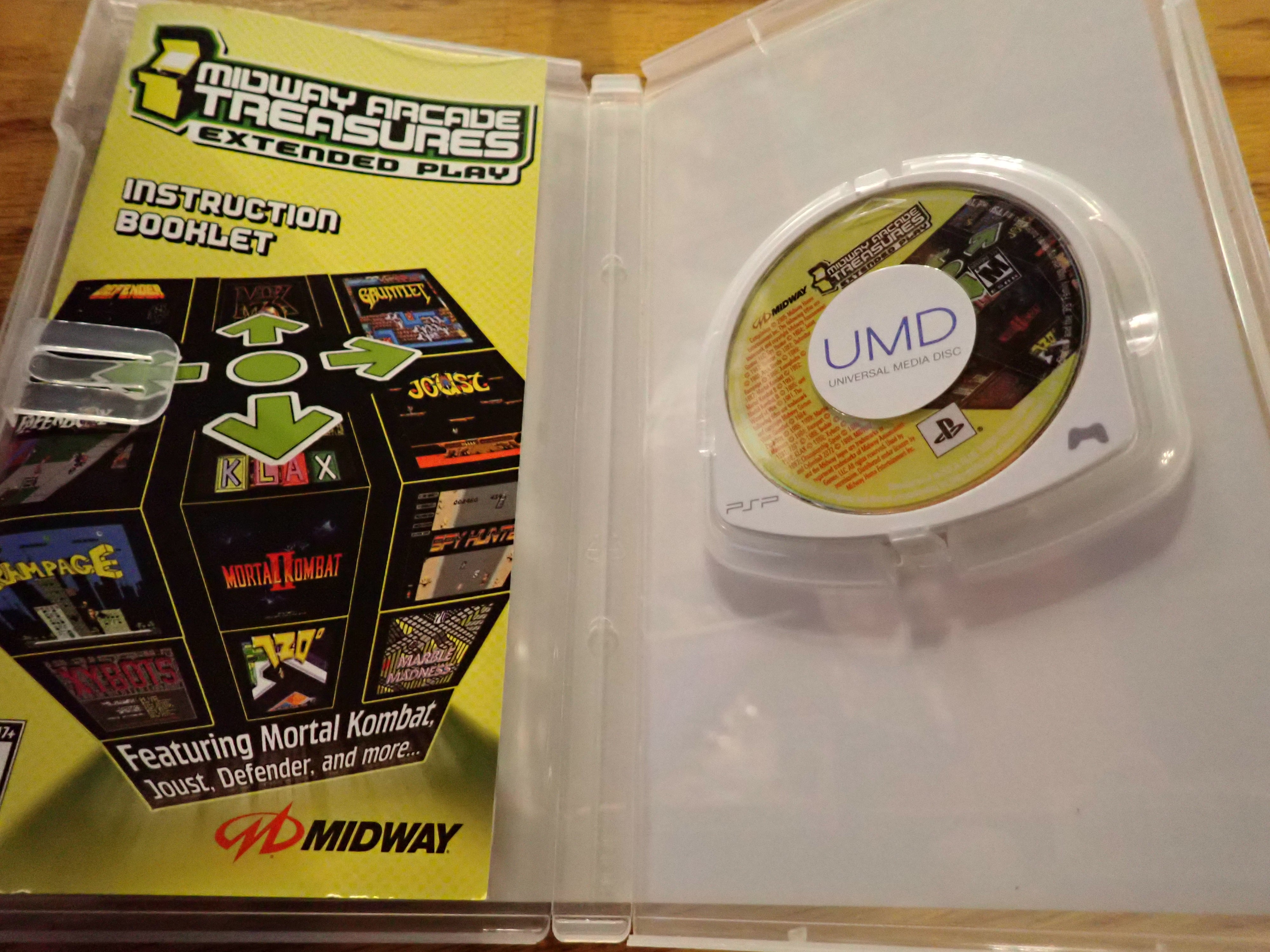 Midway Arcade Treasurers EP - PSP